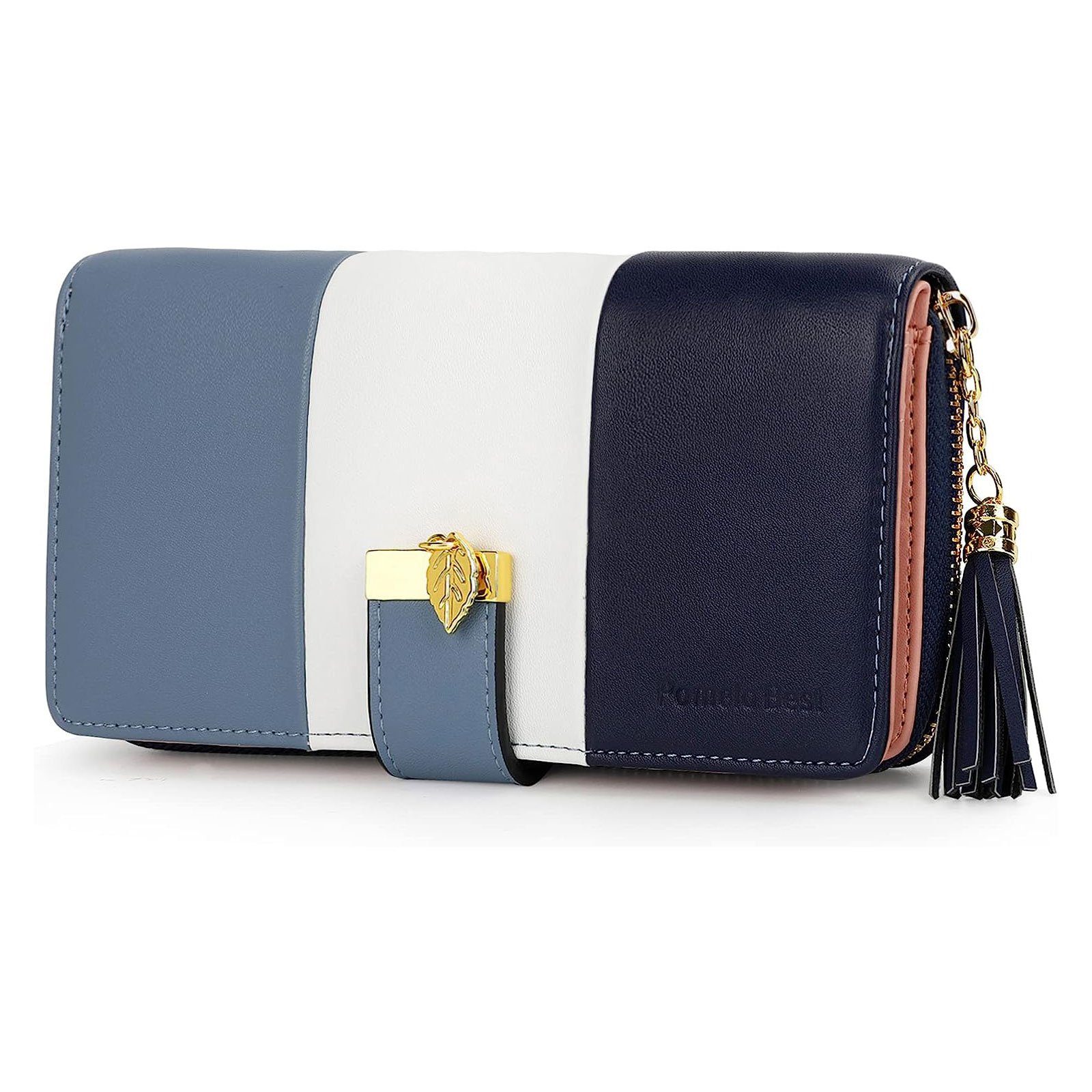 REDOM Geldbörse Damen Portemonnaie Kunstleder Portmonee RFID Schutz Geldbeu günstig online kaufen