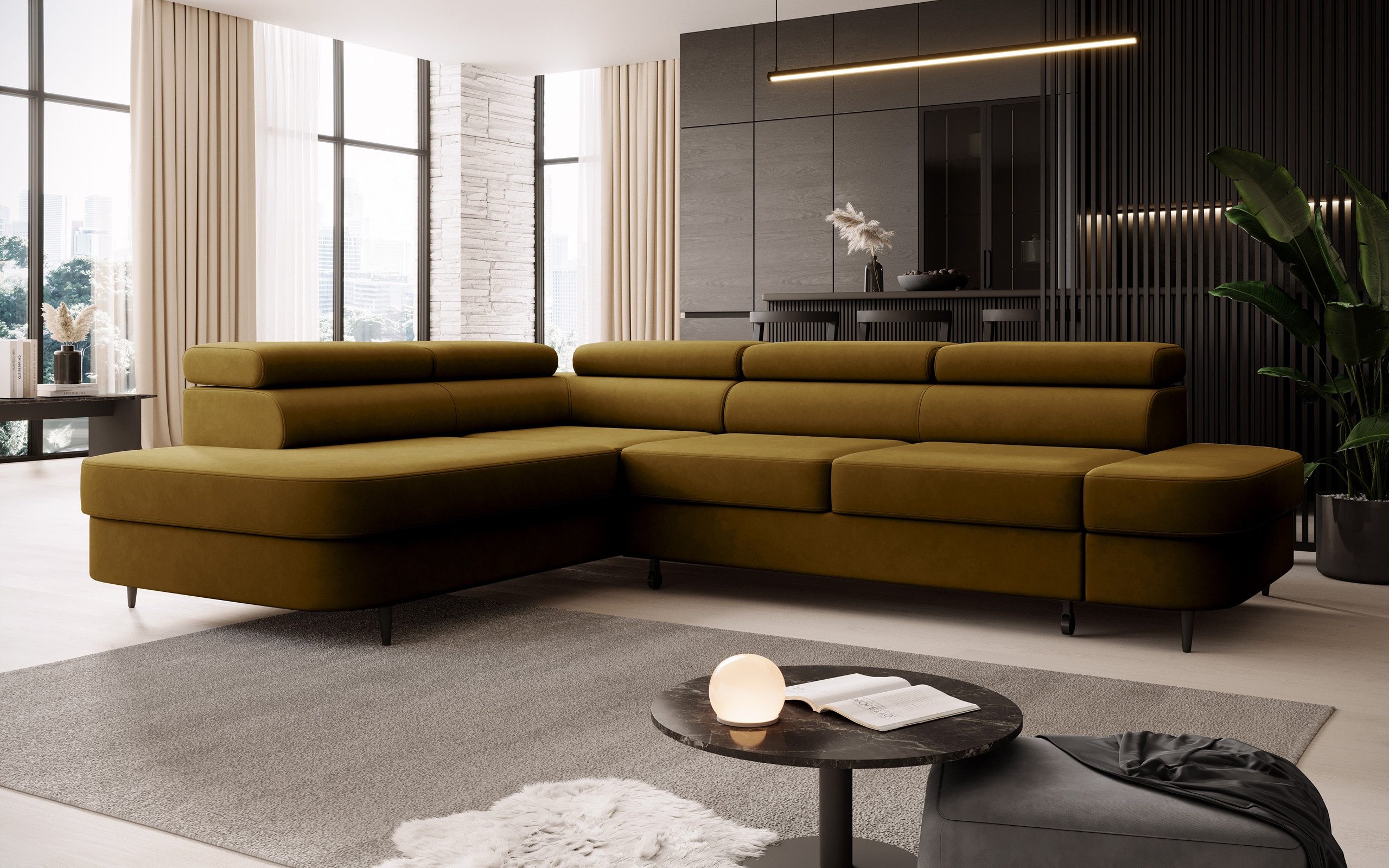 NEXT COLLECTION Ecksofa Priam L, Verstellbare günstig online kaufen