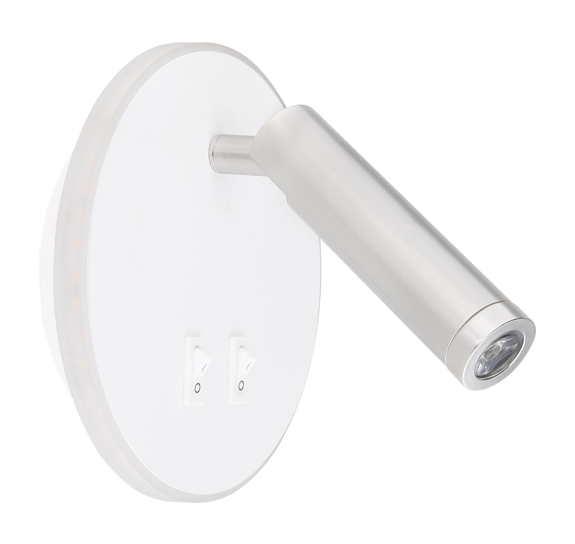 GLOBO LIGHTING LED Wandleuchte MANY, LED fest integriert, Warmweiß, Wandlampe, 2 Schalter, getrennt schaltbar, Wohnbereich, Flur