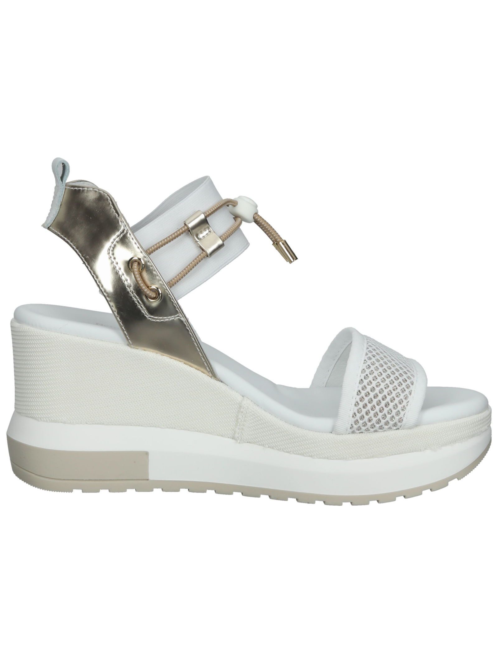 Nero Giardini Nero Giardini Sandalen Lederimitat/Textil Keilsandalette