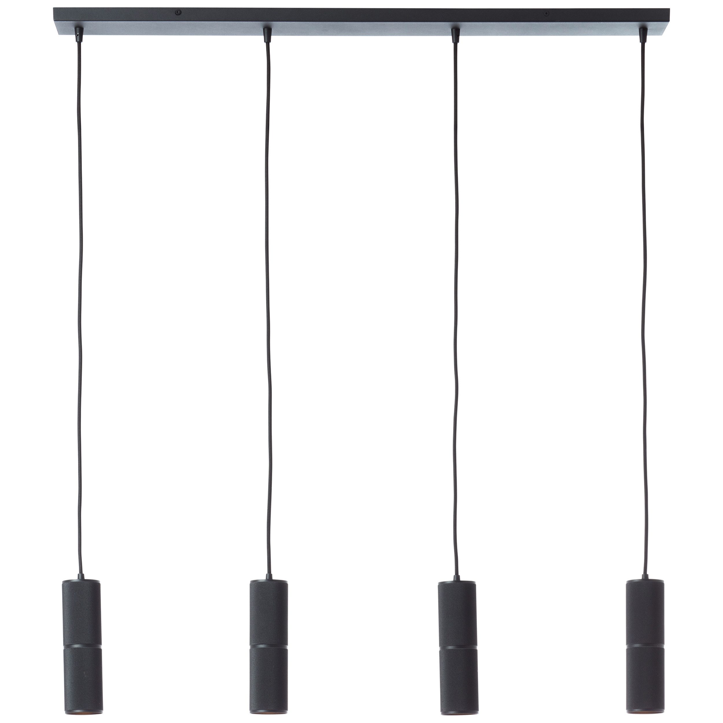 Brilliant Pendelleuchte Marty, LED wechselbar, Warmweiß, LED-Pendellampe, B: 92 cm, 4x 350 lm, 3000 K