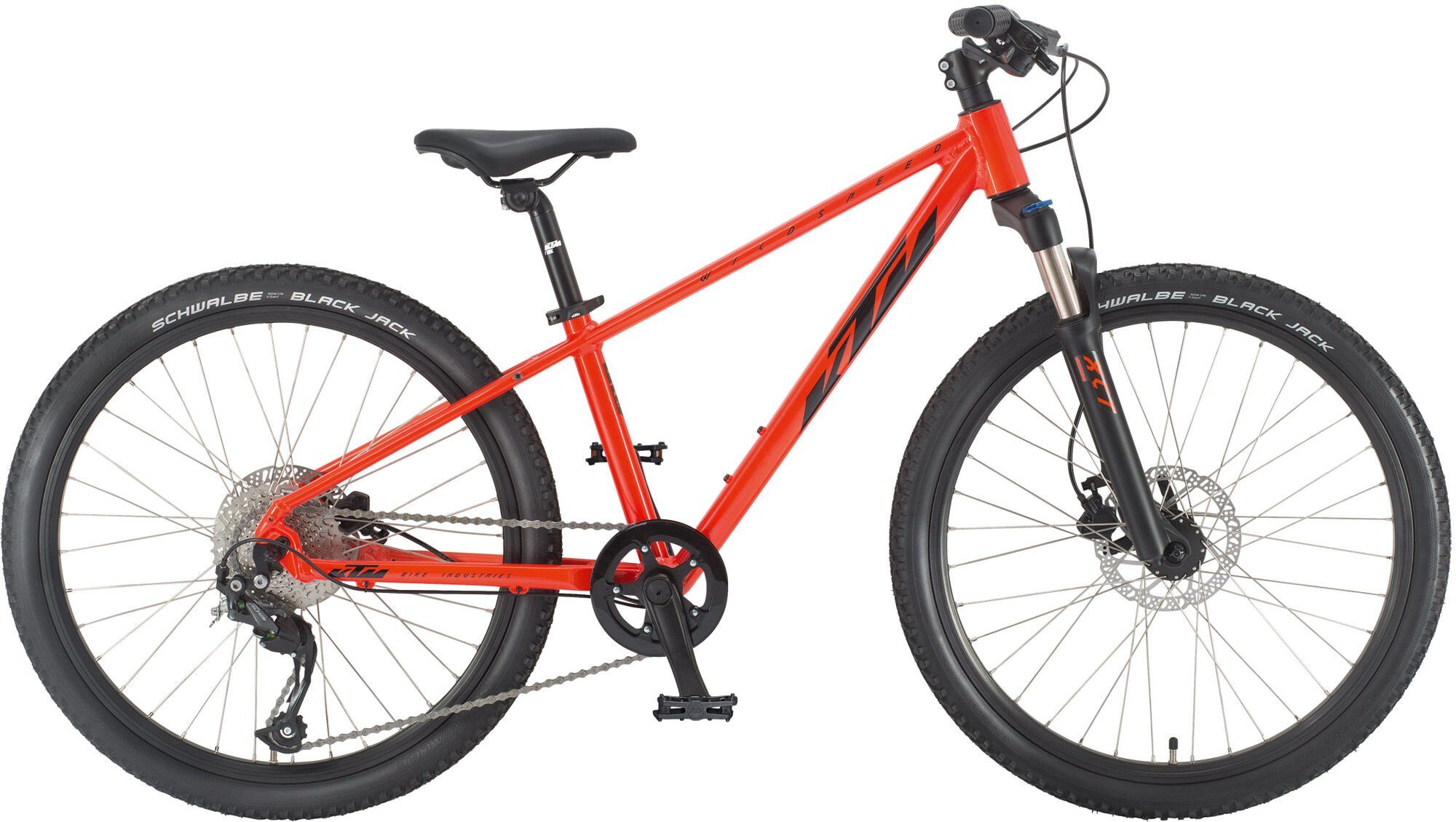 KTM Mountainbike KTM Wild Speed Disc 24 MET FIRE ORANGE / SCHWARZ