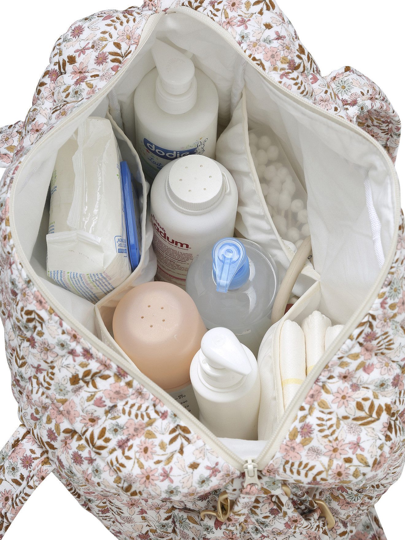 vertbaudet Wickeltasche aus Baumwoll-Musselin JOIOSA