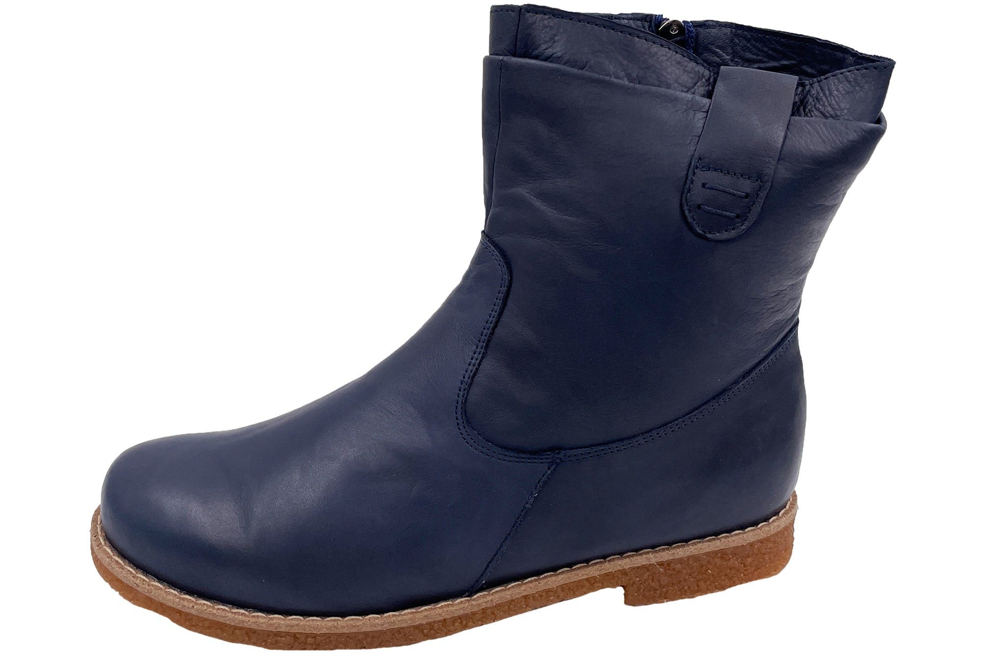 Andrea Conti Damen-Stiefelette Aus Leder Mit Reißverschluss – Bequem, Stylisch Mit Herausnehmbarer Einlage