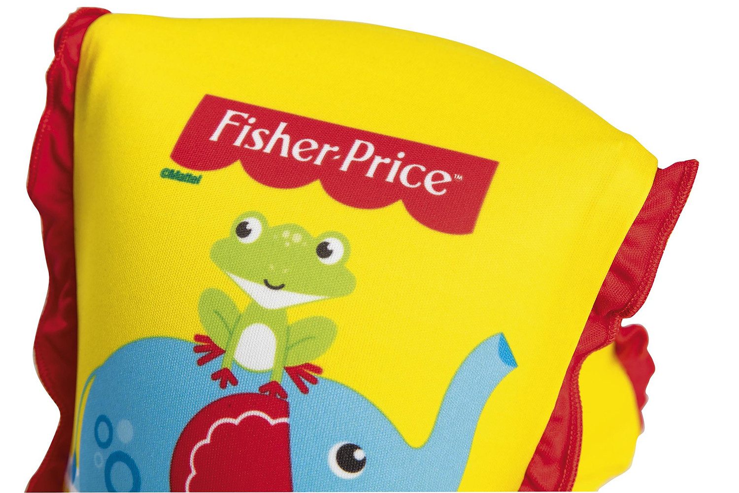Bestway Schwimmflügel Fisher-Price (Packung, 1-tlg., 1-3 Jahre, 11-18 kg), Inkl. Bezug aus angenehmem Textilgewebe LSF 50+