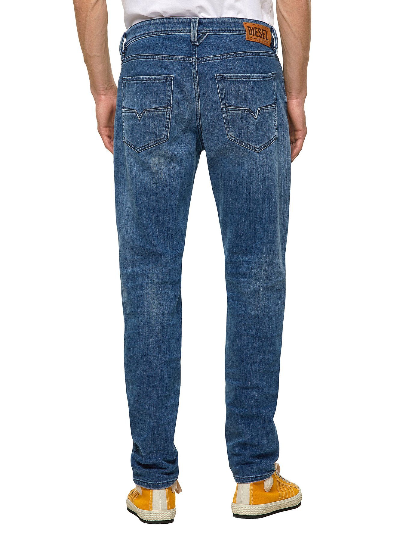 - Larkee-Beex Stretch Diesel Tapered-fit-Jeans Supersoft 0097X Regular - -