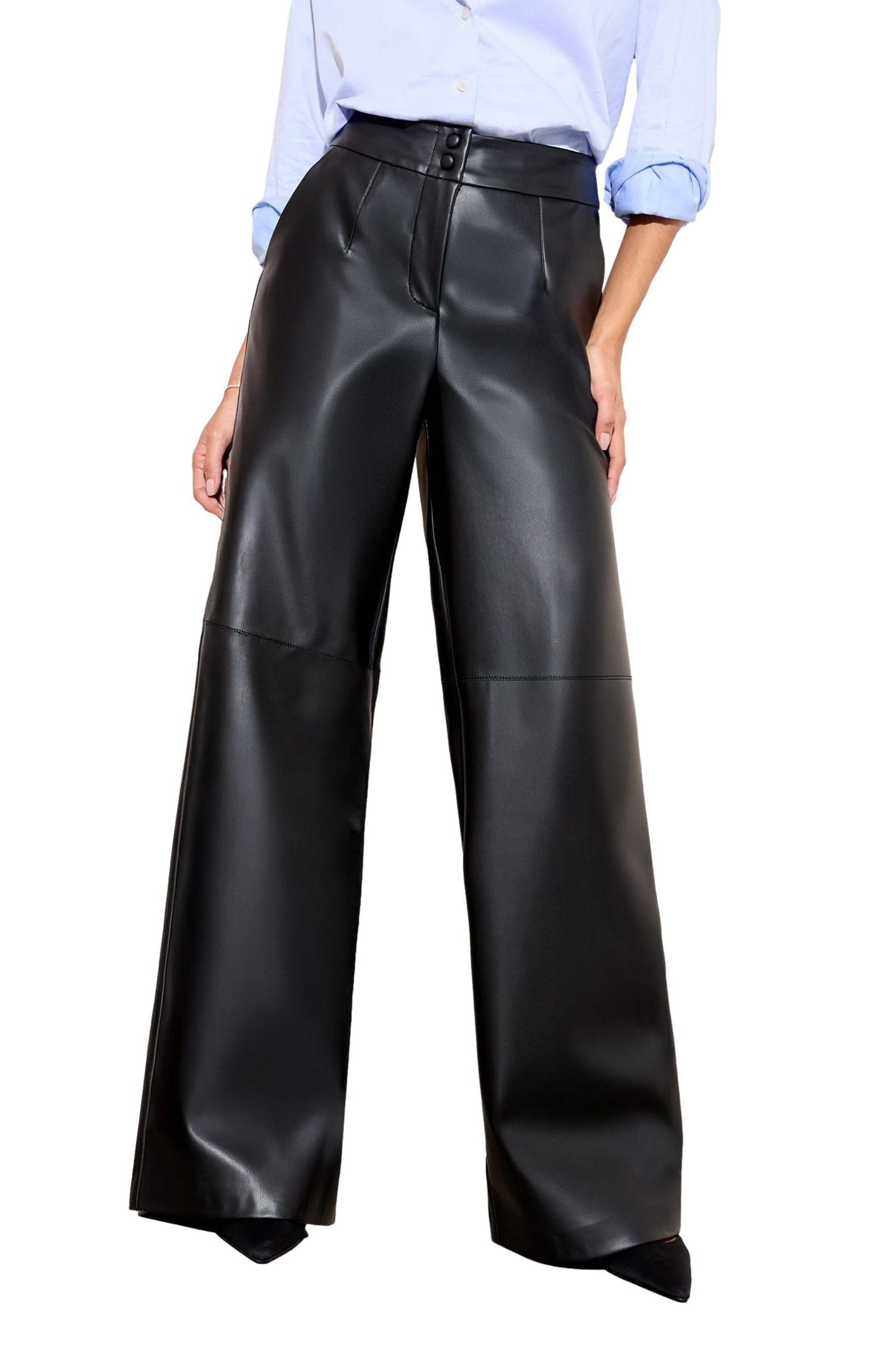 Friends Like These Lederhose Friends Like These X Lucy Mecklenburgh Hose, Reg (1-tlg)