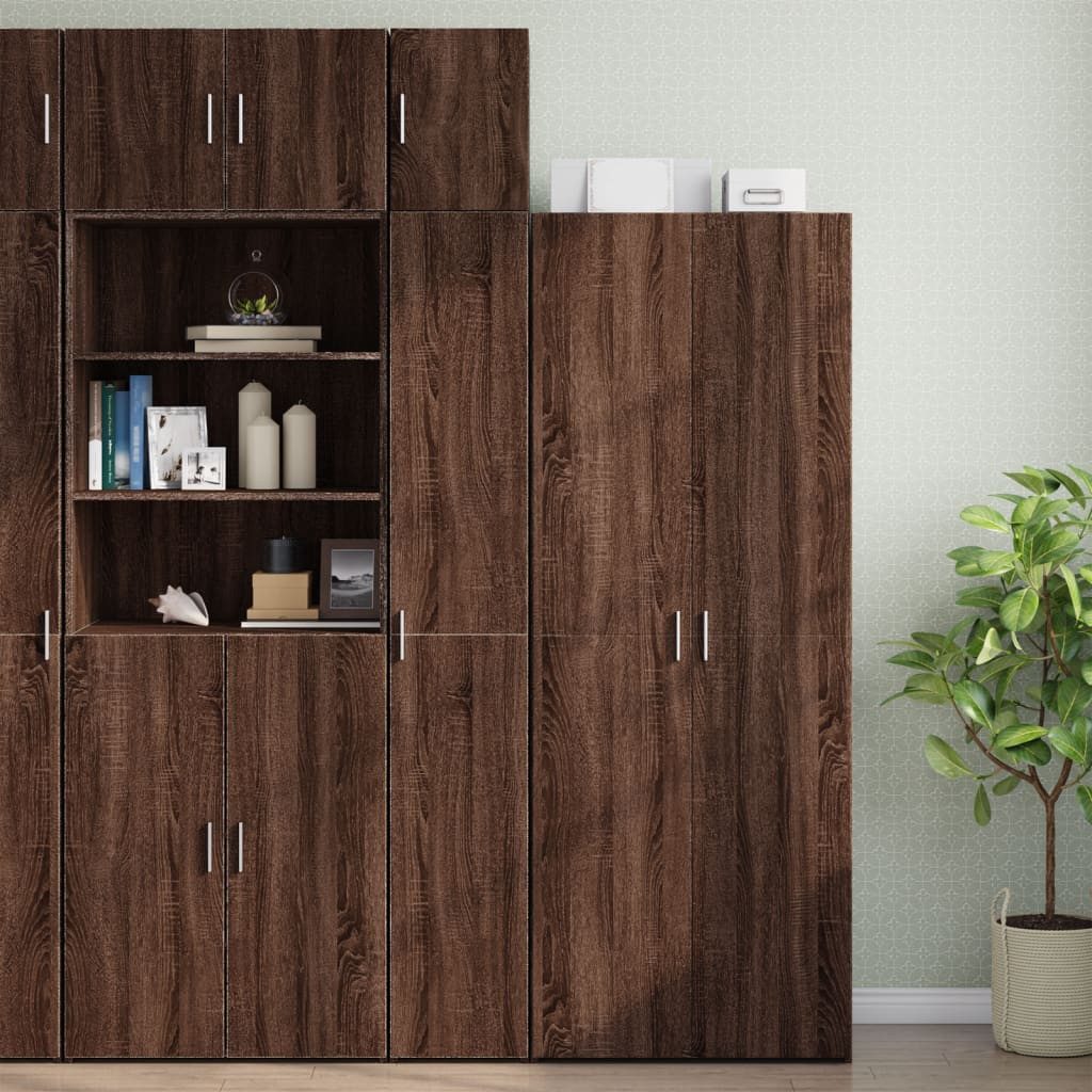 vidaXL Hängeschrank Wandschrank Braun Eichen-Optik 30x42,5x40 günstig online kaufen