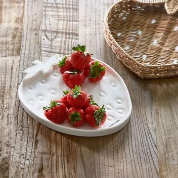 Rivièra Maison Servierplatte Servierteller Tasty Strawberry Erdbeere