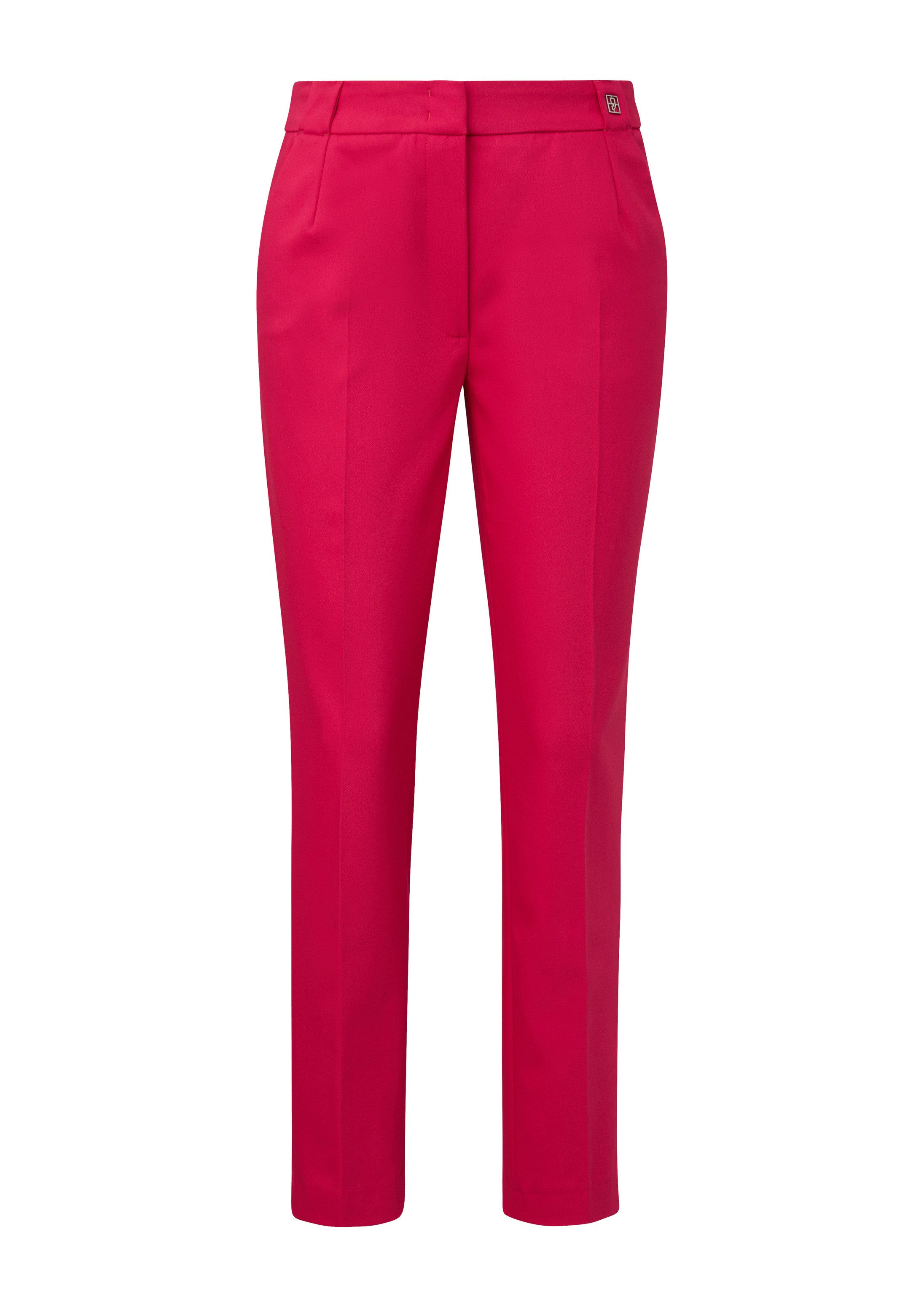 comma Chinos Hose Regular: Hose mit Bügelfalten