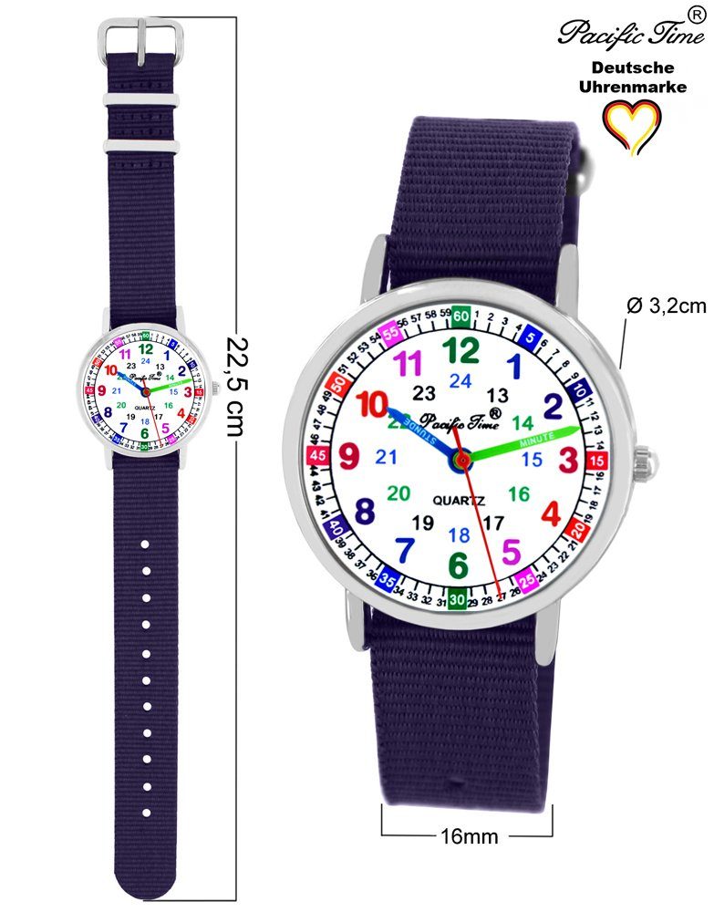 Set Kinder Gratis Mix Versand Time Lernuhr - Pacific Design Armbanduhr Match Quarzuhr Wechselarmband, und