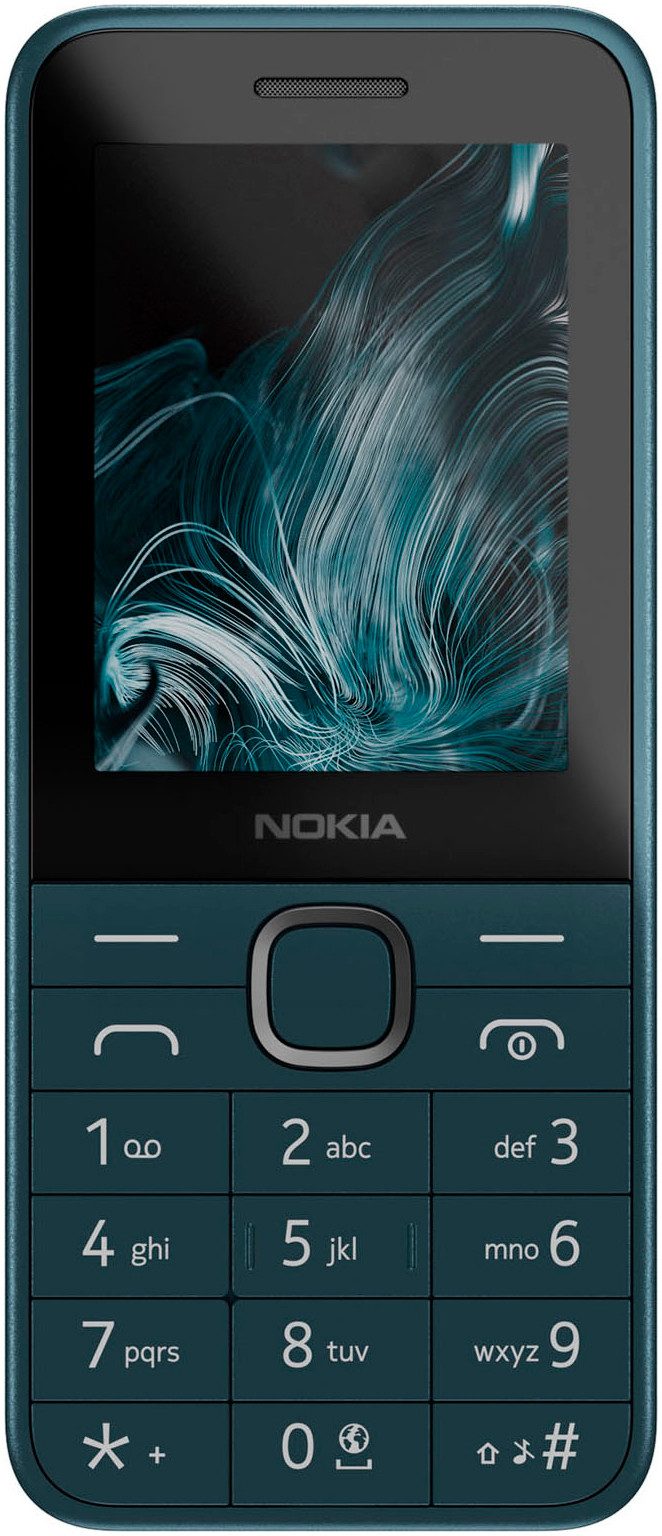 Nokia 225 4G Handy (6,09 cm/2,4 Zoll, 0,12 GB Speicherplatz, 0,3 MP Kamera)