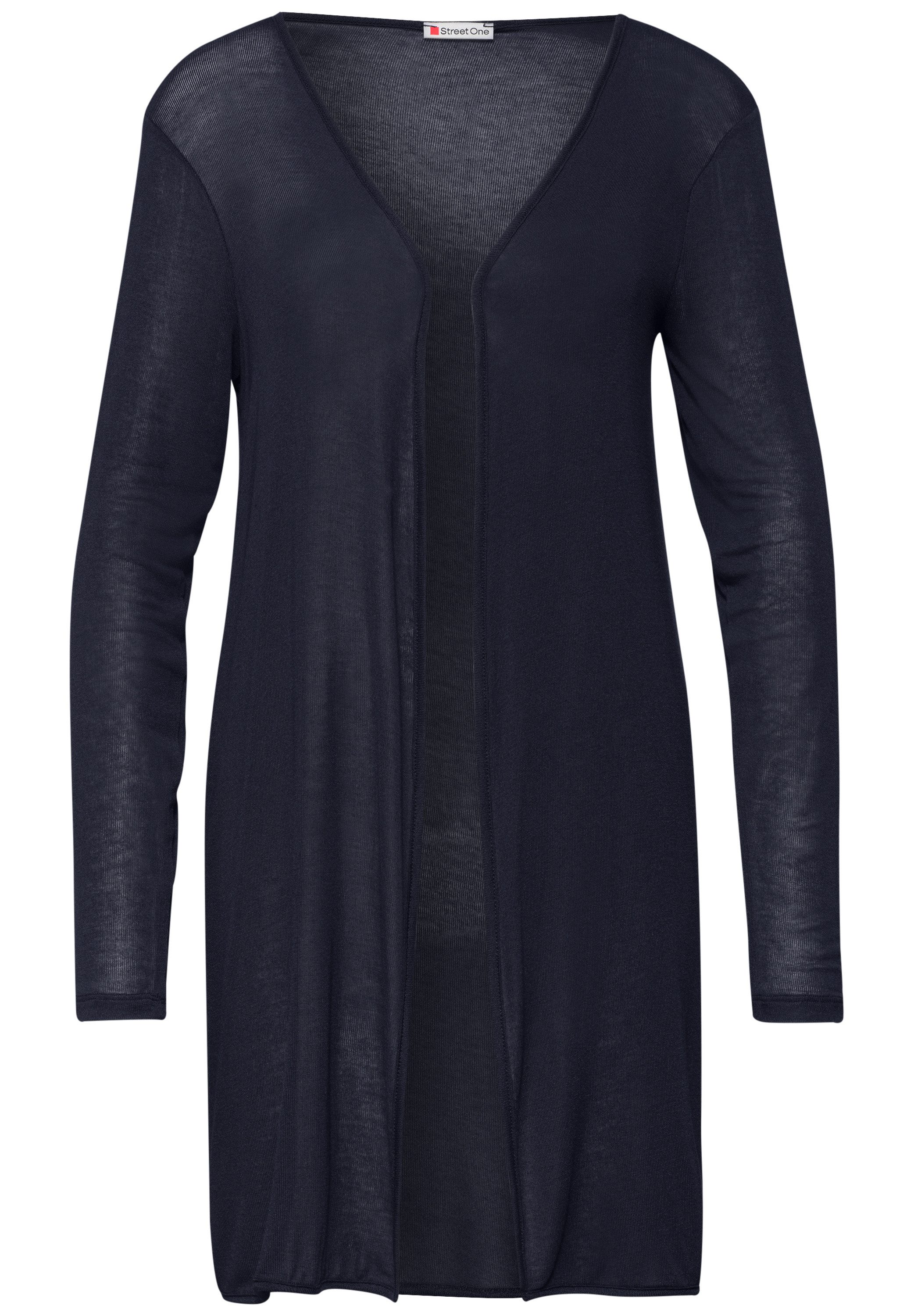Longstrickjacke