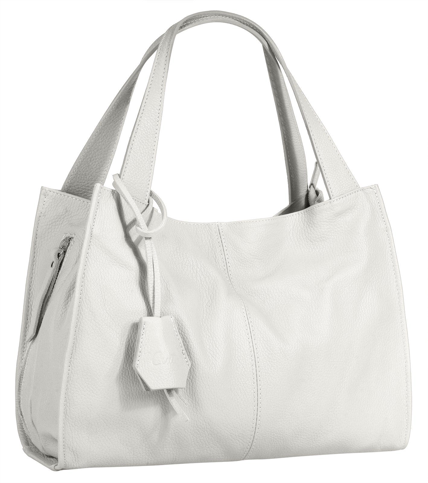 Cluty Shopper, echt Leder, Made in Italy