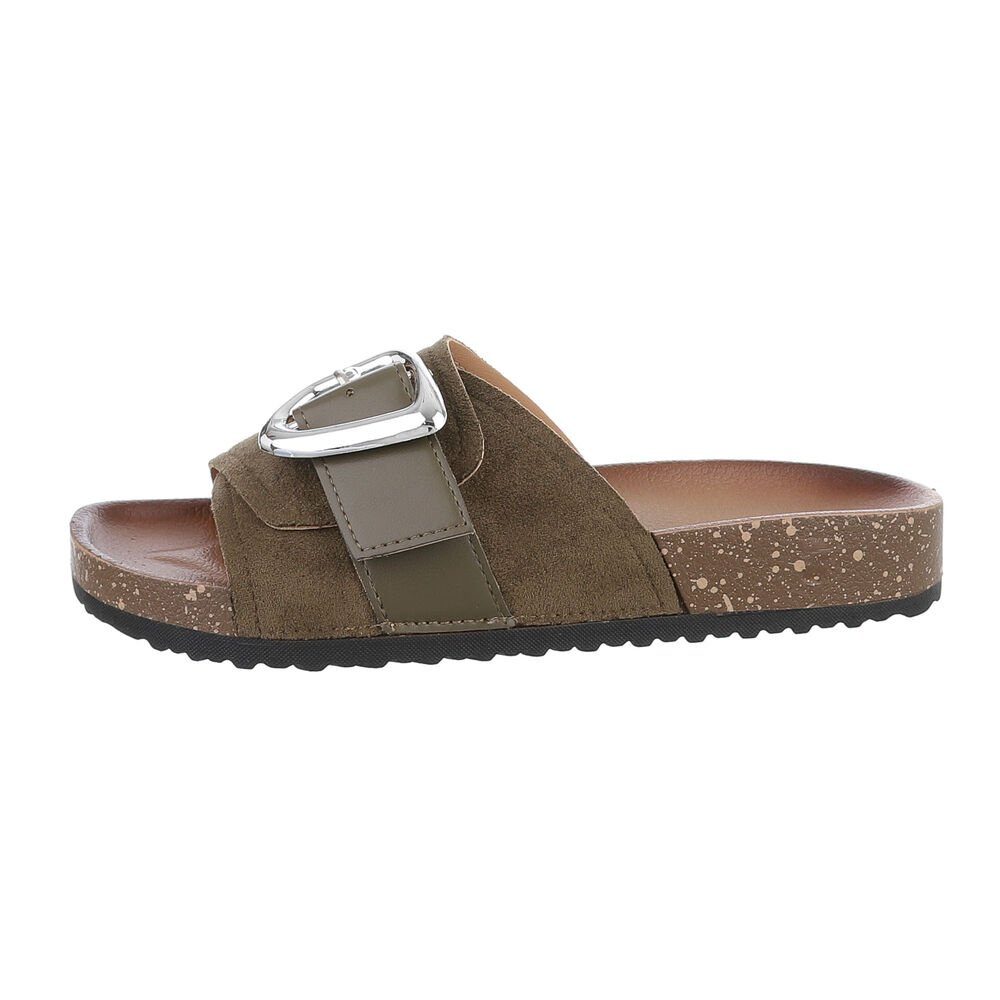 Ital-Design Damen Mules Freizeit Pantolette (85878315) günstig online kaufen