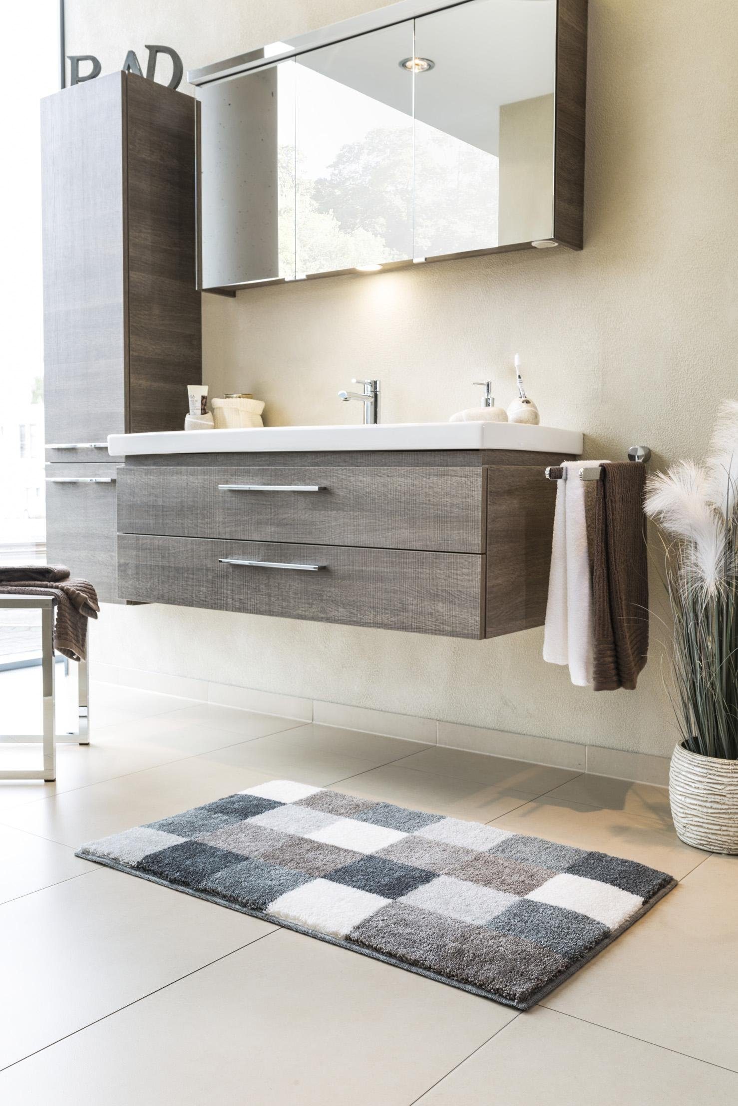 Grund Badematte BONA, Höhe 20 mm, fußbodenheizungsgeeignet, Polyester, rech günstig online kaufen