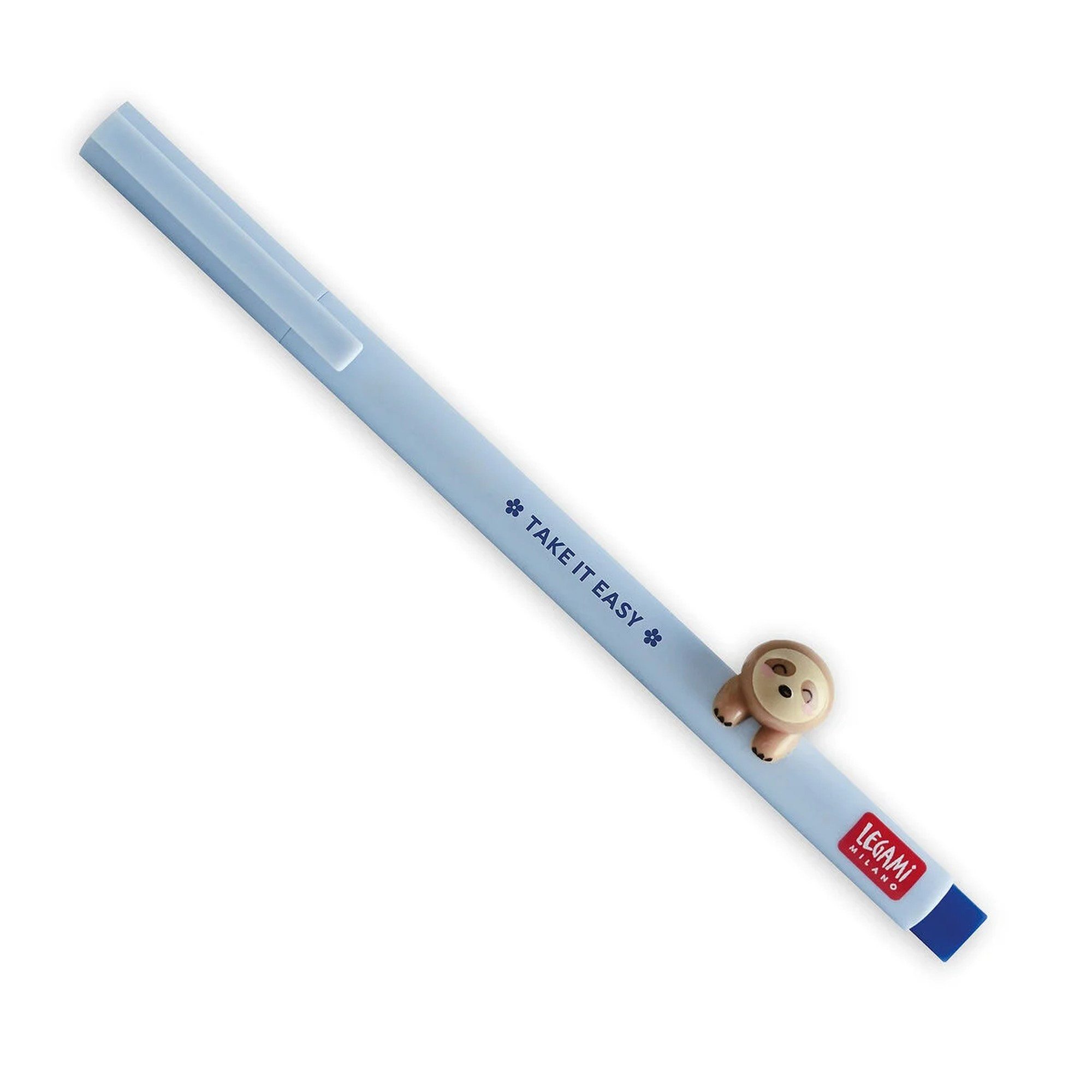 Legami Gelschreiber Gelstift Lovely Friends Faultier - Ergonomisch - 14 cm