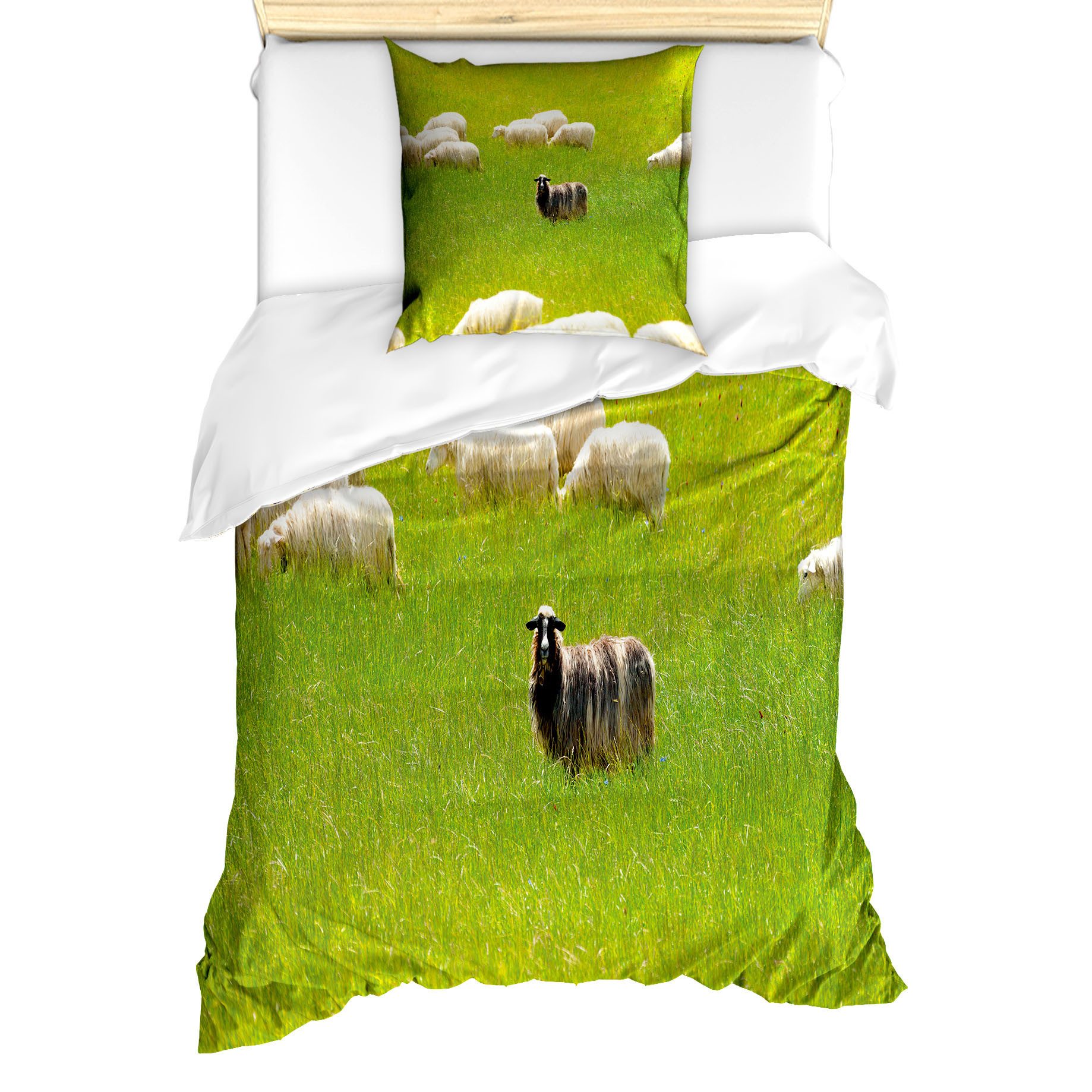 Bettwäsche Milbensicher Allergiker geeignet mit Kissenbezug