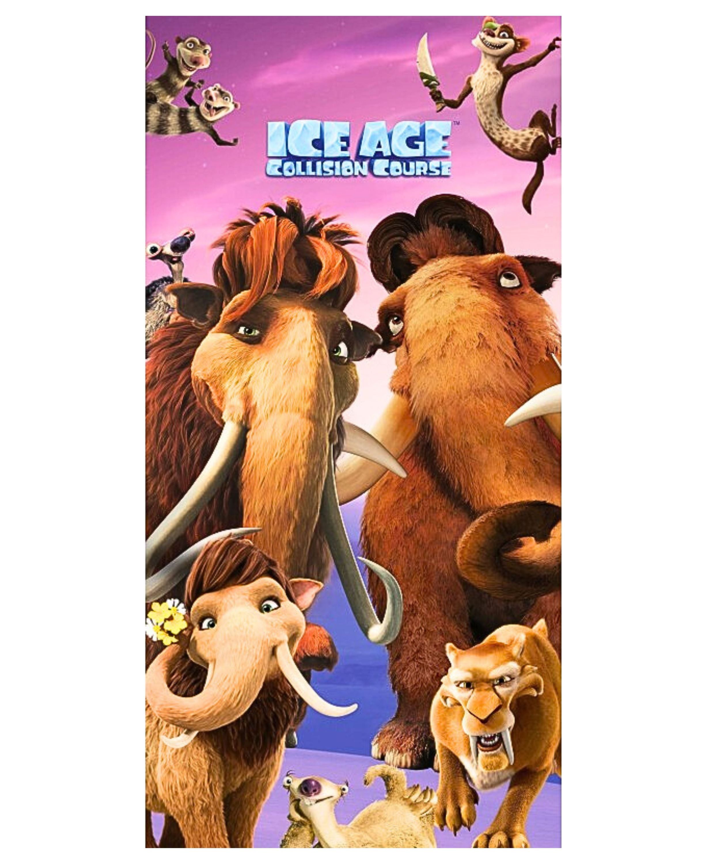 Halantex Badetuch ICE AGE, Baumwolle, Kinder günstig online kaufen