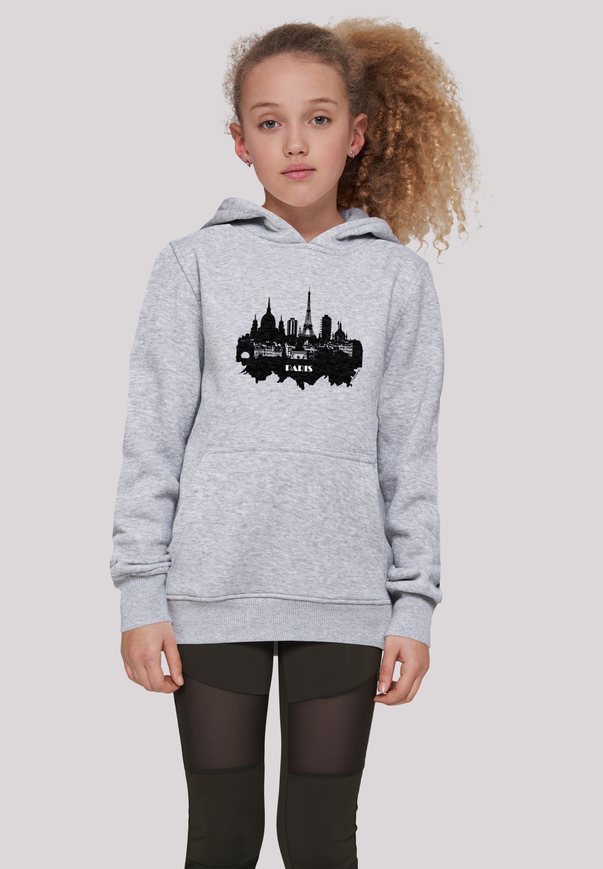 F4NT4STIC Kapuzenpullover PARIS SKYLINE HOODIE UNISEX Print