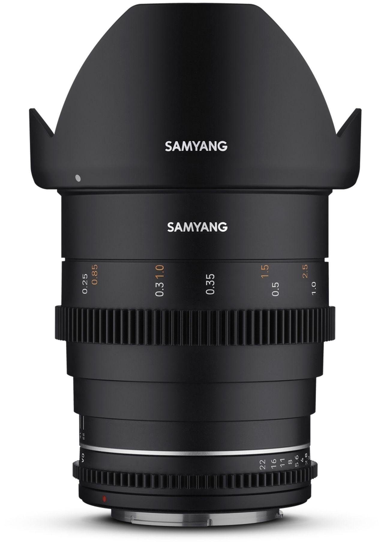 Samyang MF 24mm T1,5 VDSLR MK2 Canon M Objektiv