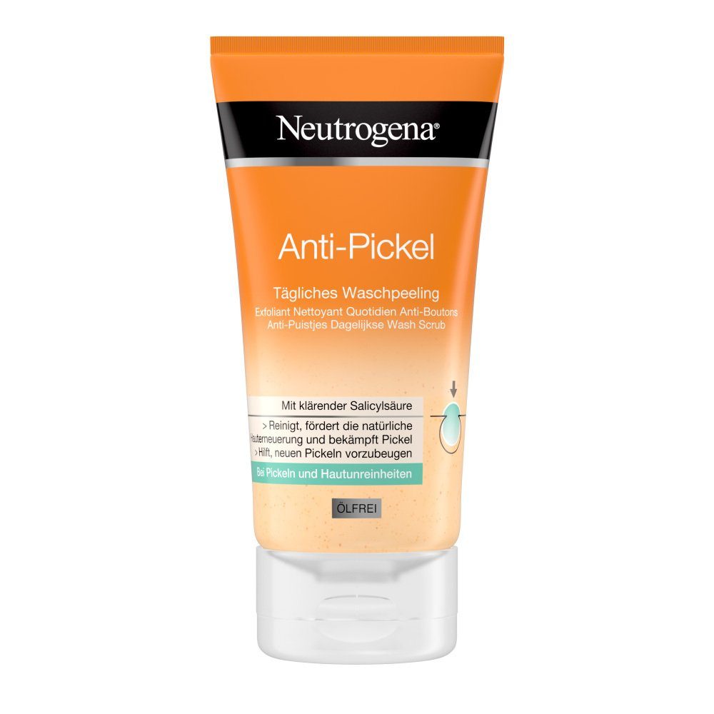 6er-Pack Waschpeeling Gesichtsmaske 150ml) (6x Neutrogena Anti-Pickel