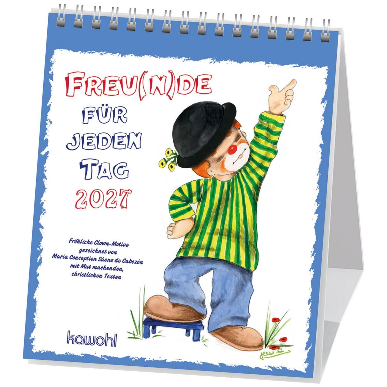 Terminplaner Freu(n)de für jeden Tag 2027