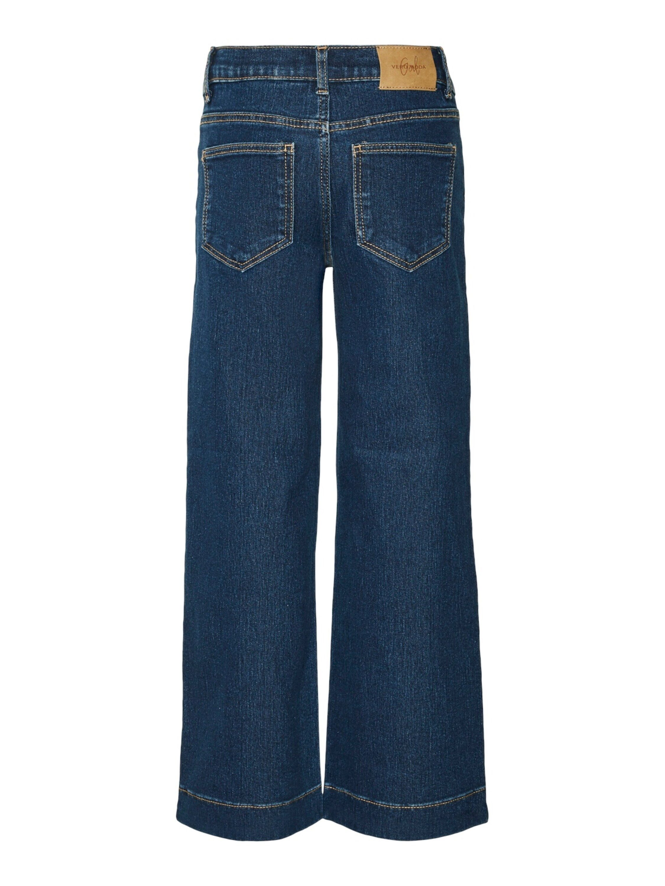 Vero Moda Girl Weite Jeans VMDAISY (1-tlg) Plain/ohne Details