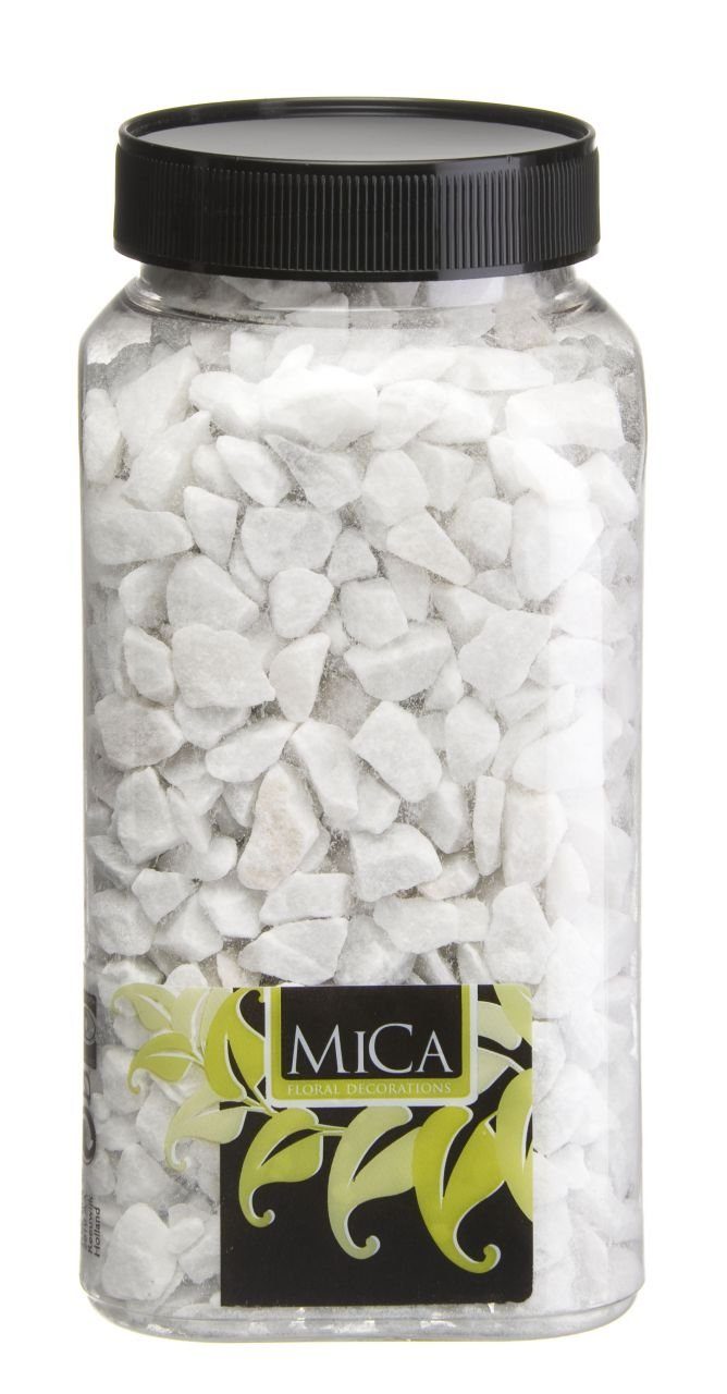 Mica Decorations Dekosteine Mica Decorations Dekorative Steine weiß 650 ml 1