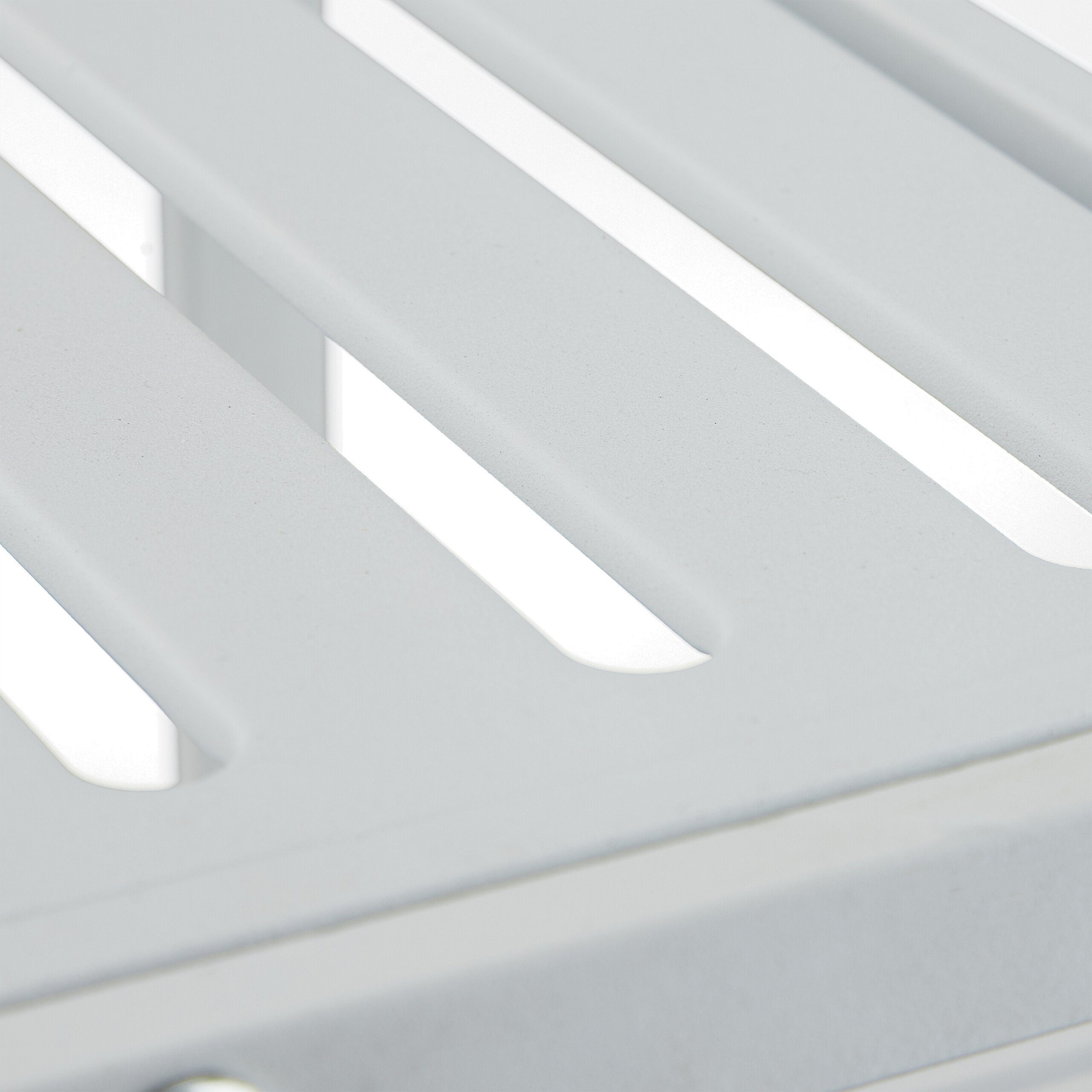 relaxdays Pflanzentreppe Pflanzenständer 4 Ablagen