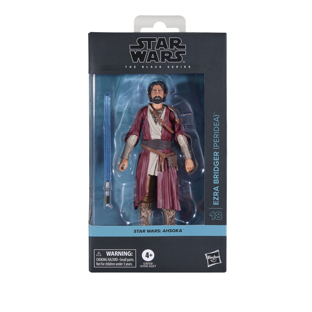 Hasbro Actionfigur Star Wars: Ahsoka Black Series Actionfigur Ezra Bridger (Peridea) 15 c