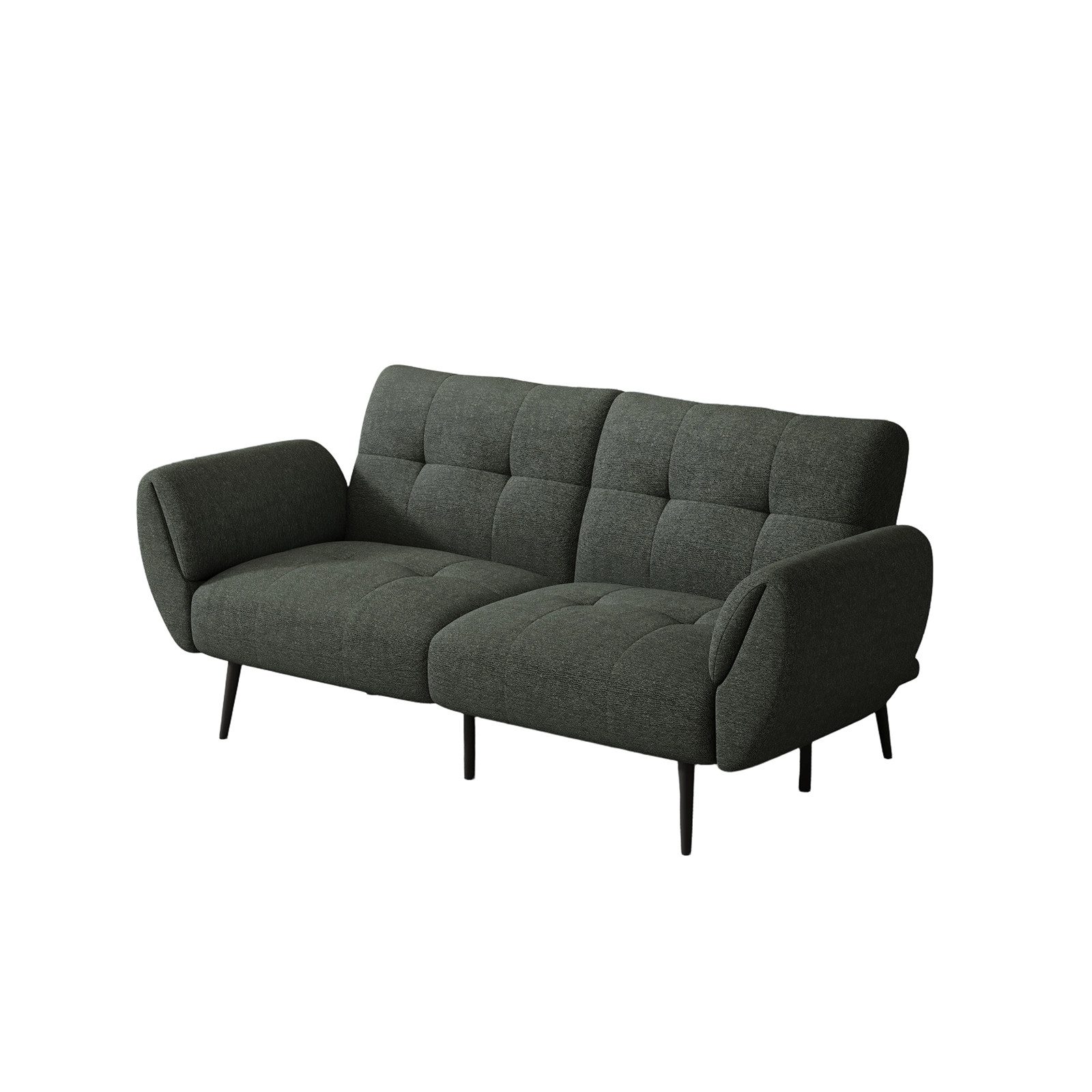 Jiexi 3-Sitzer Sofa Mit Schlaffunktion, Klappsofa Sofa 3 Sitzer, Geeignet Wohnzimmer