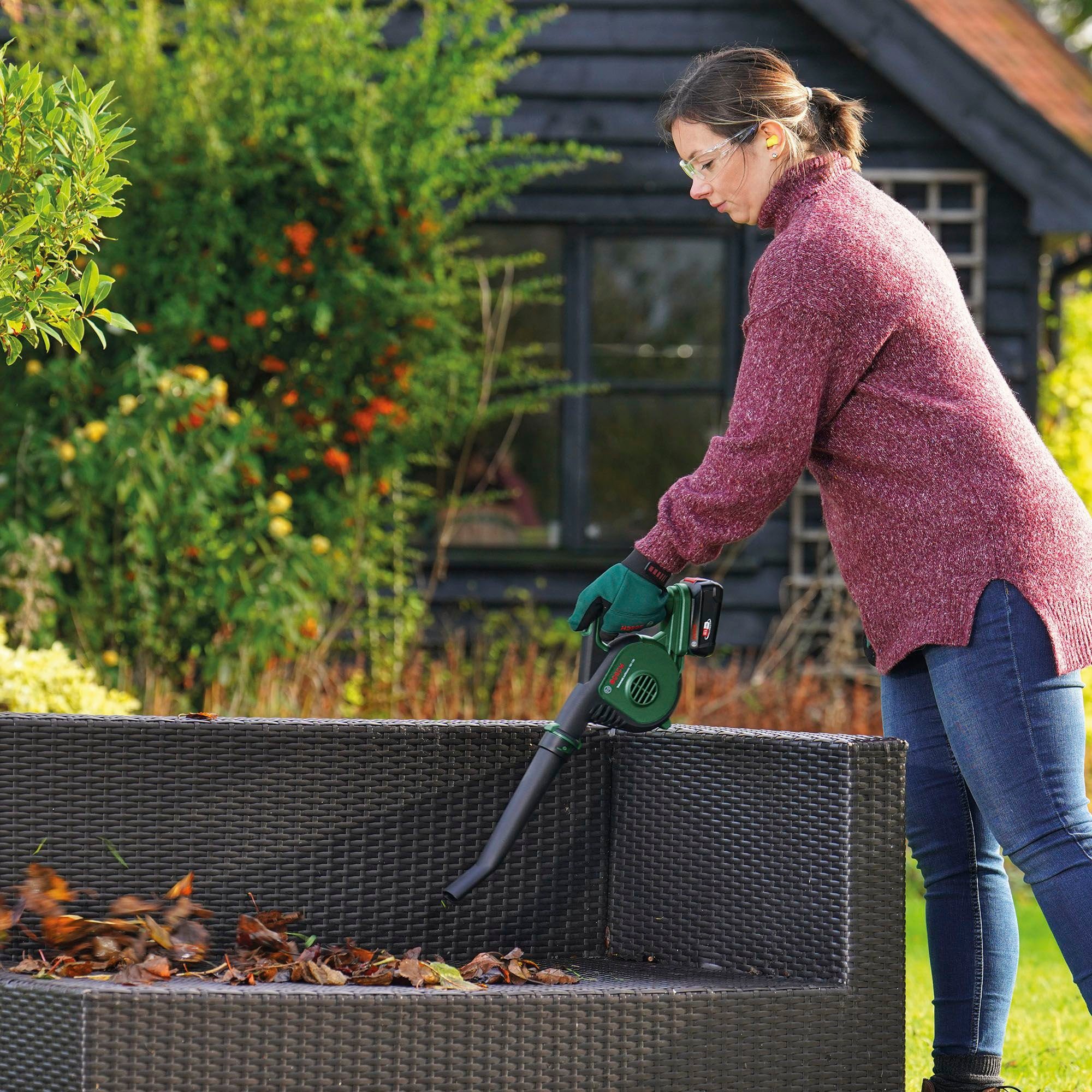 Bosch Home & Garden Akku-Laubbläser UniversalLeafBlower günstig online kaufen