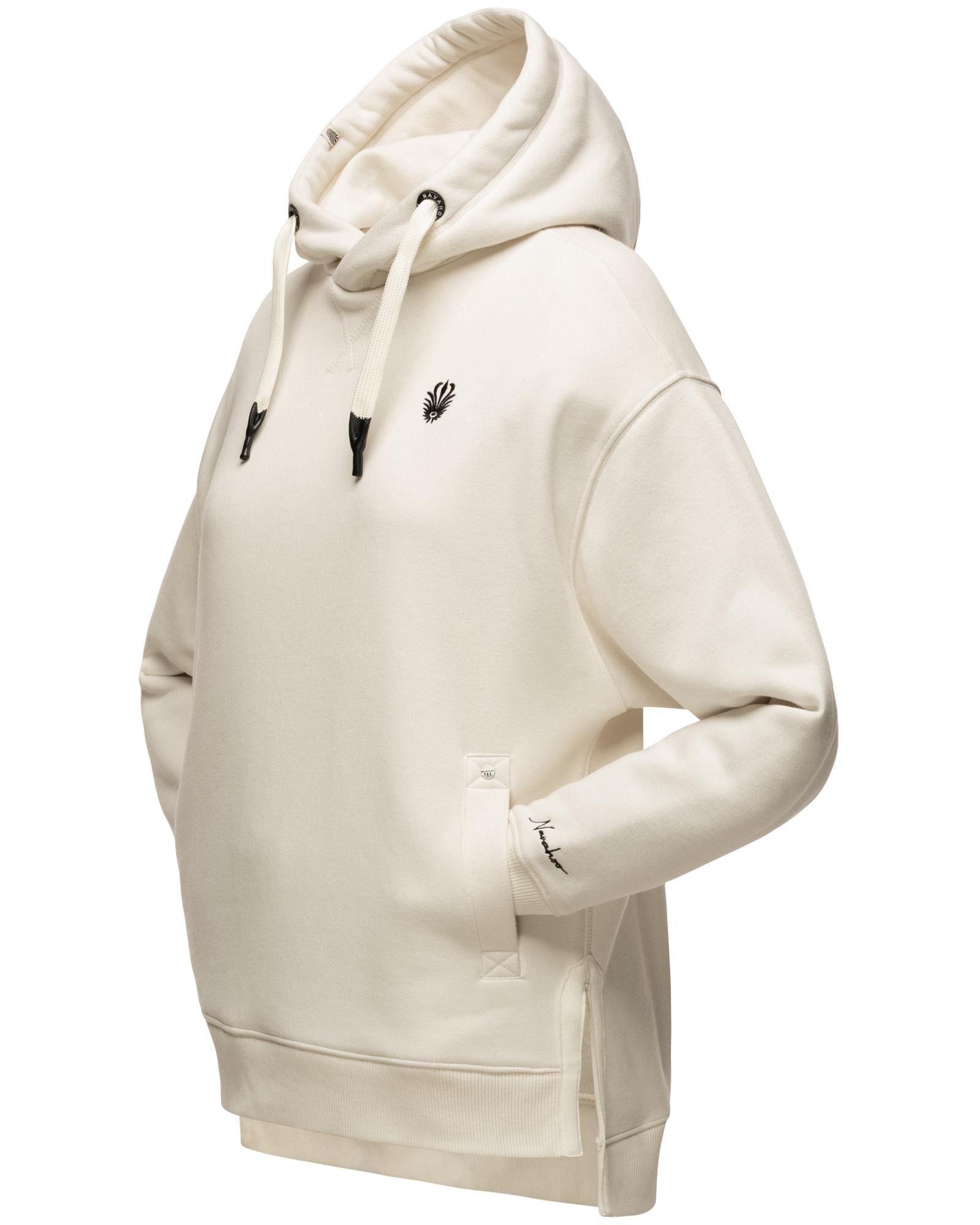 Navahoo Kapuzensweatshirt Silberengelchen Kuscheliger Damen Hoodie mit Oversize Look