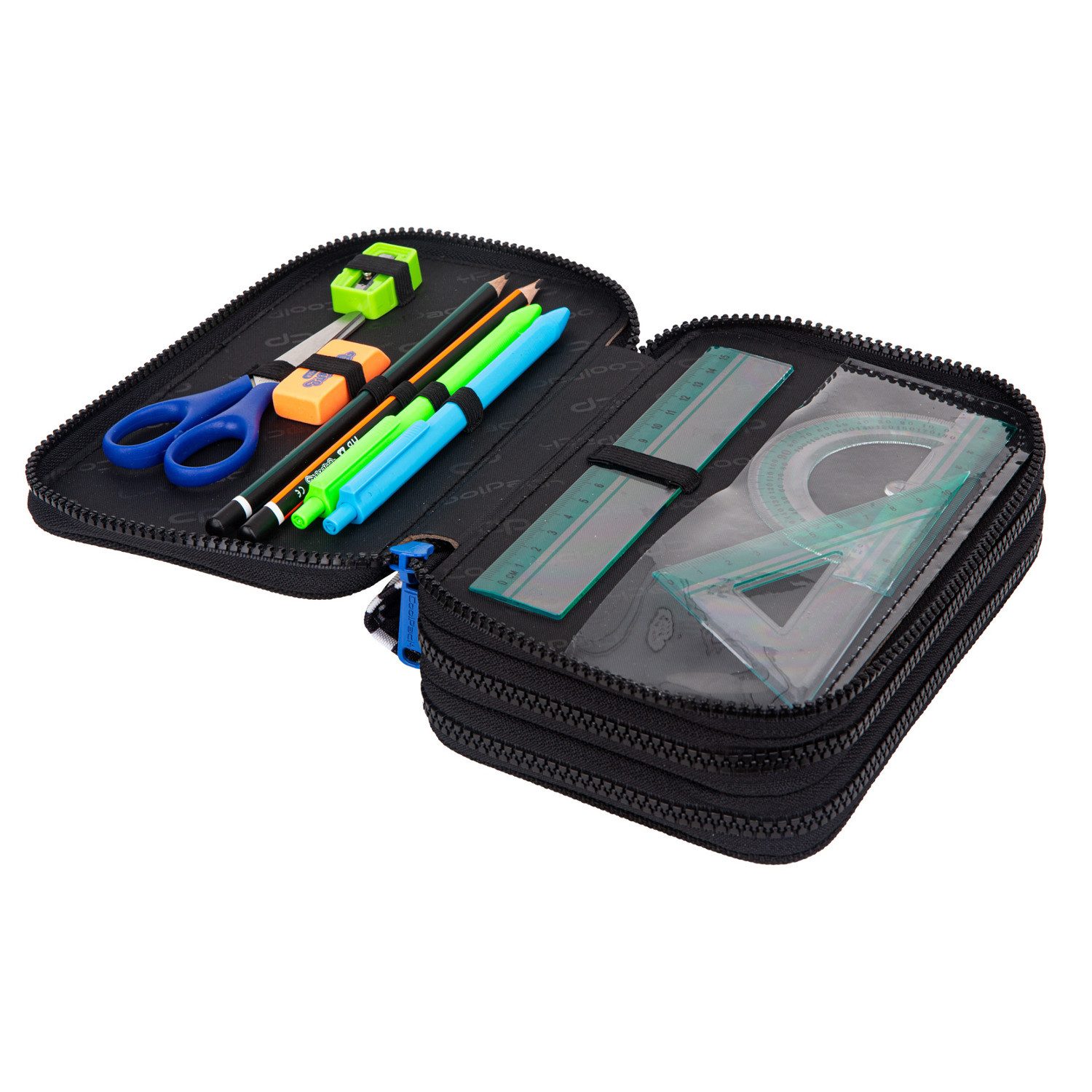 CoolPack Federmäppchen, Dreifach-Schulmäppchen mit Zubehör günstig online kaufen