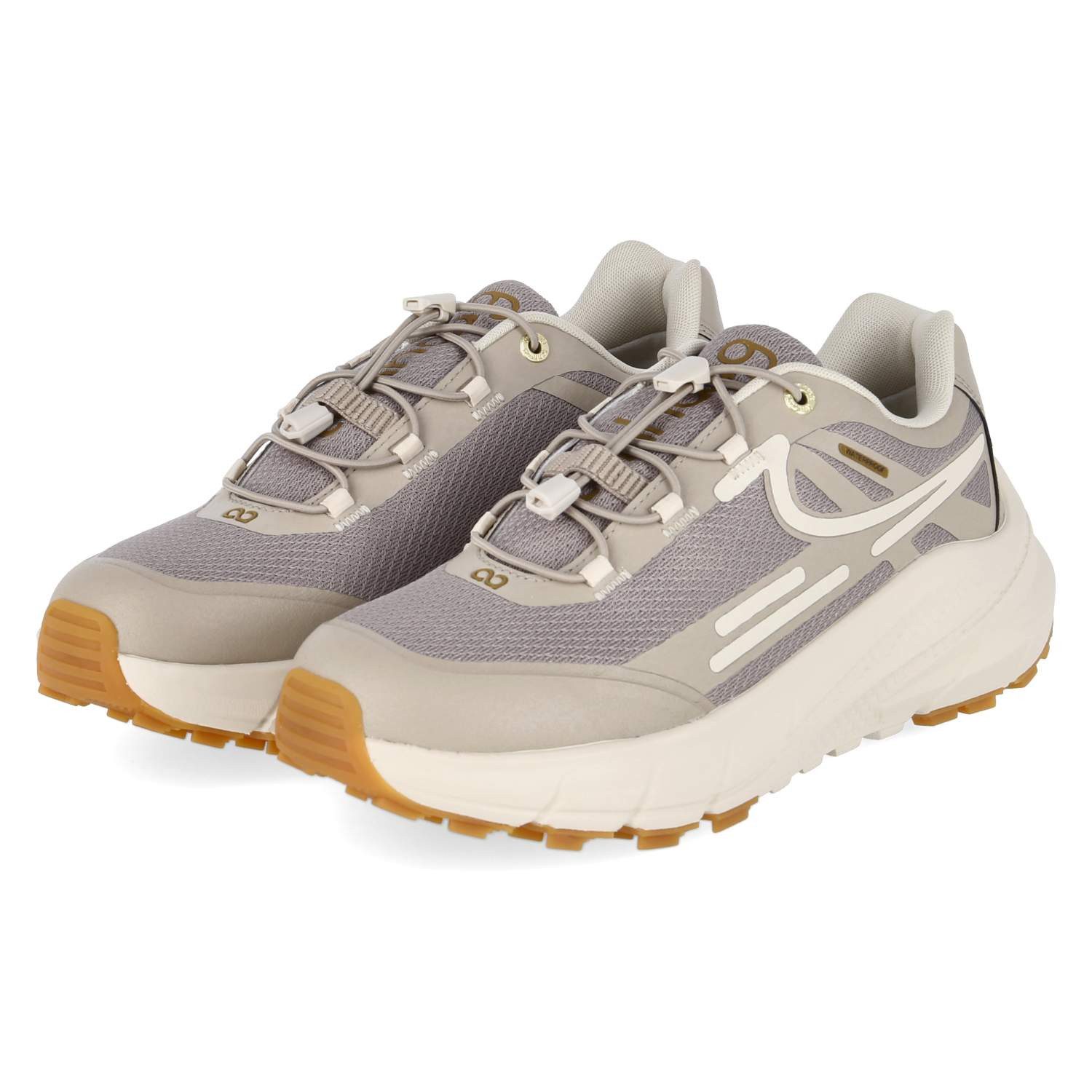 Tenhaag Tenhaag 0043-007 Damen Textil & Synthetik beige Schnürschuh