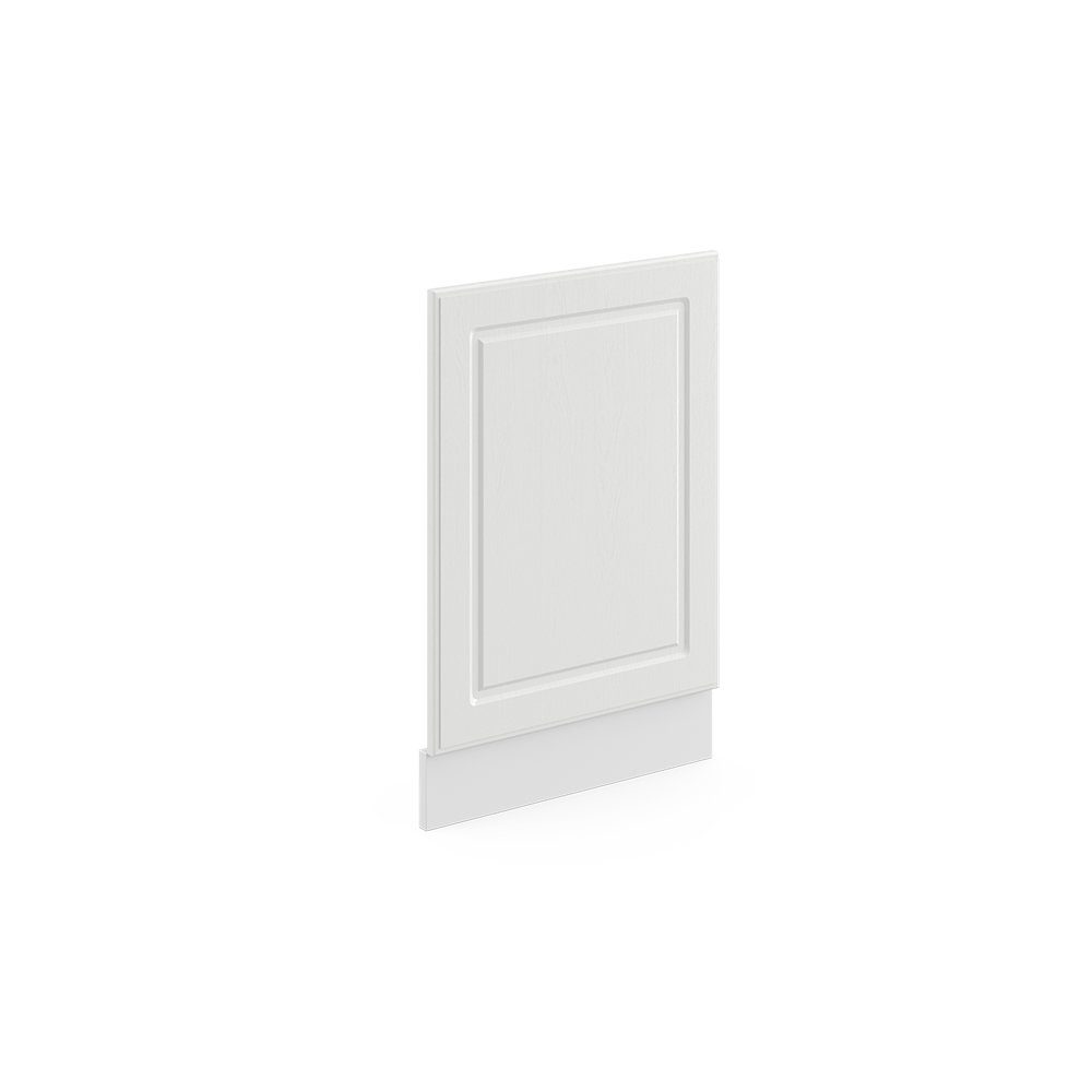 Vicco Frontblende R-Line, Weiß Landhaus/Weiß, 45 cm ohne Arbeitsplatte