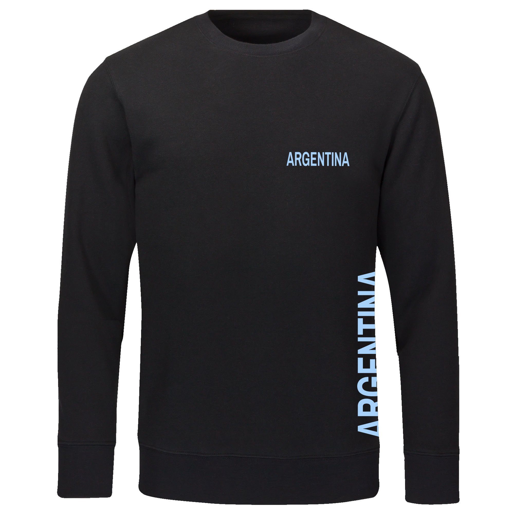 multifanshop Sweatshirt Argentina - Brust & Seite - Pullover