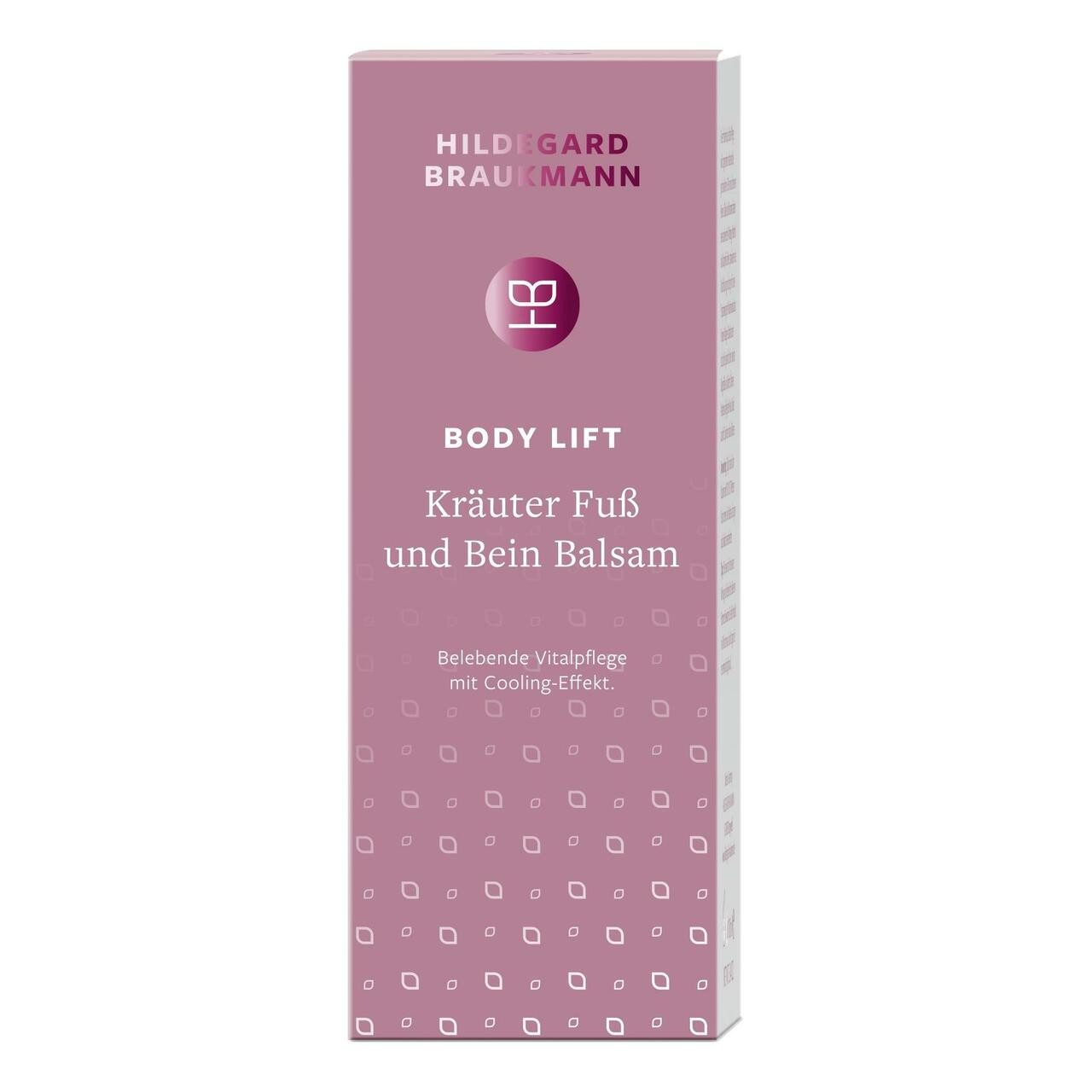 Hildegard Braukmann Fußpflegecreme Body Lift Kräuter Fuß und Bein Balsam, für alle Haartypen, für alle Hauttypen