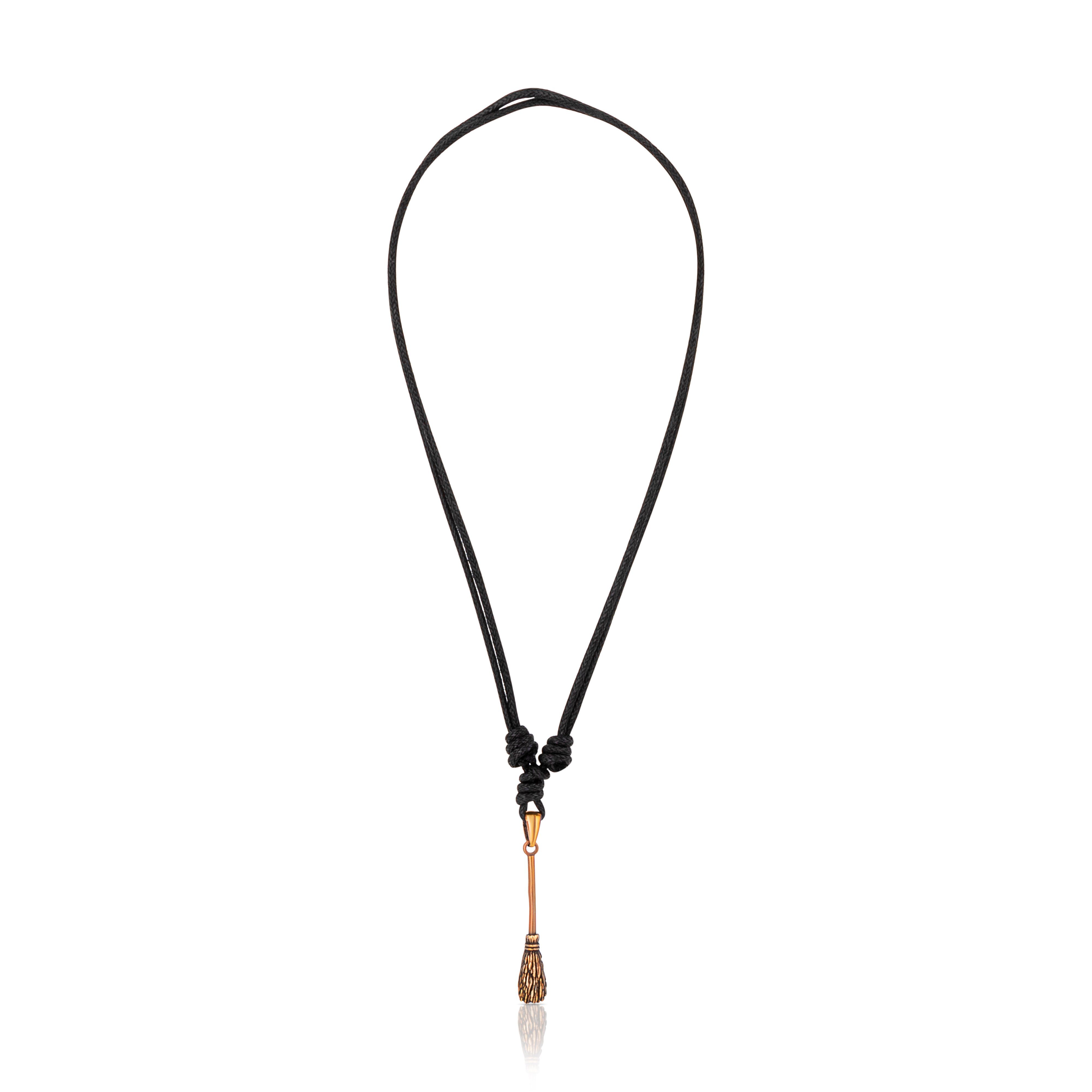 NKlaus Kettenanhänger 3cm Kettenanhänger Hexenbesen Band günstig online kaufen