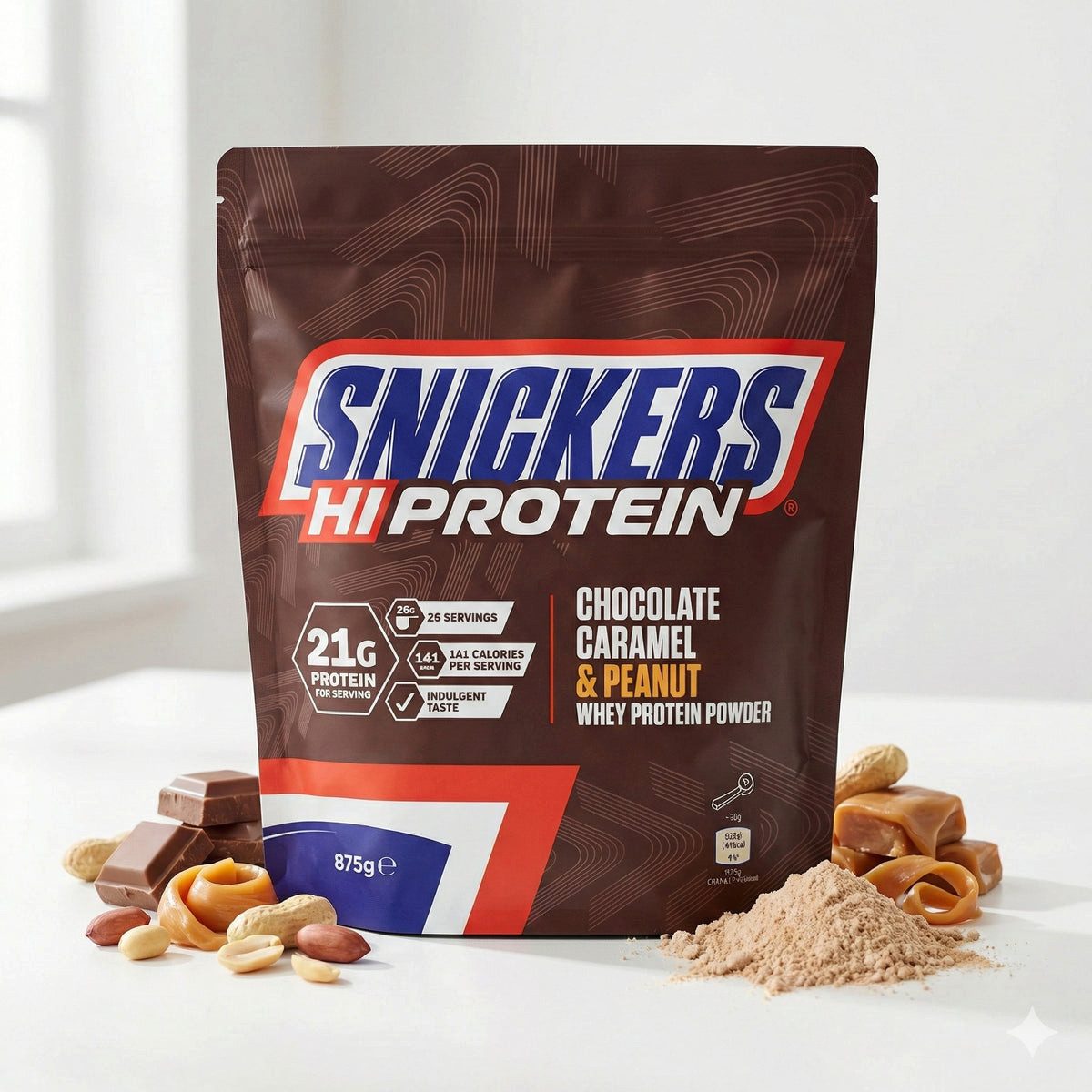 Snickers Snickers Hi Protein Powder Pulver, 1 er 875 g