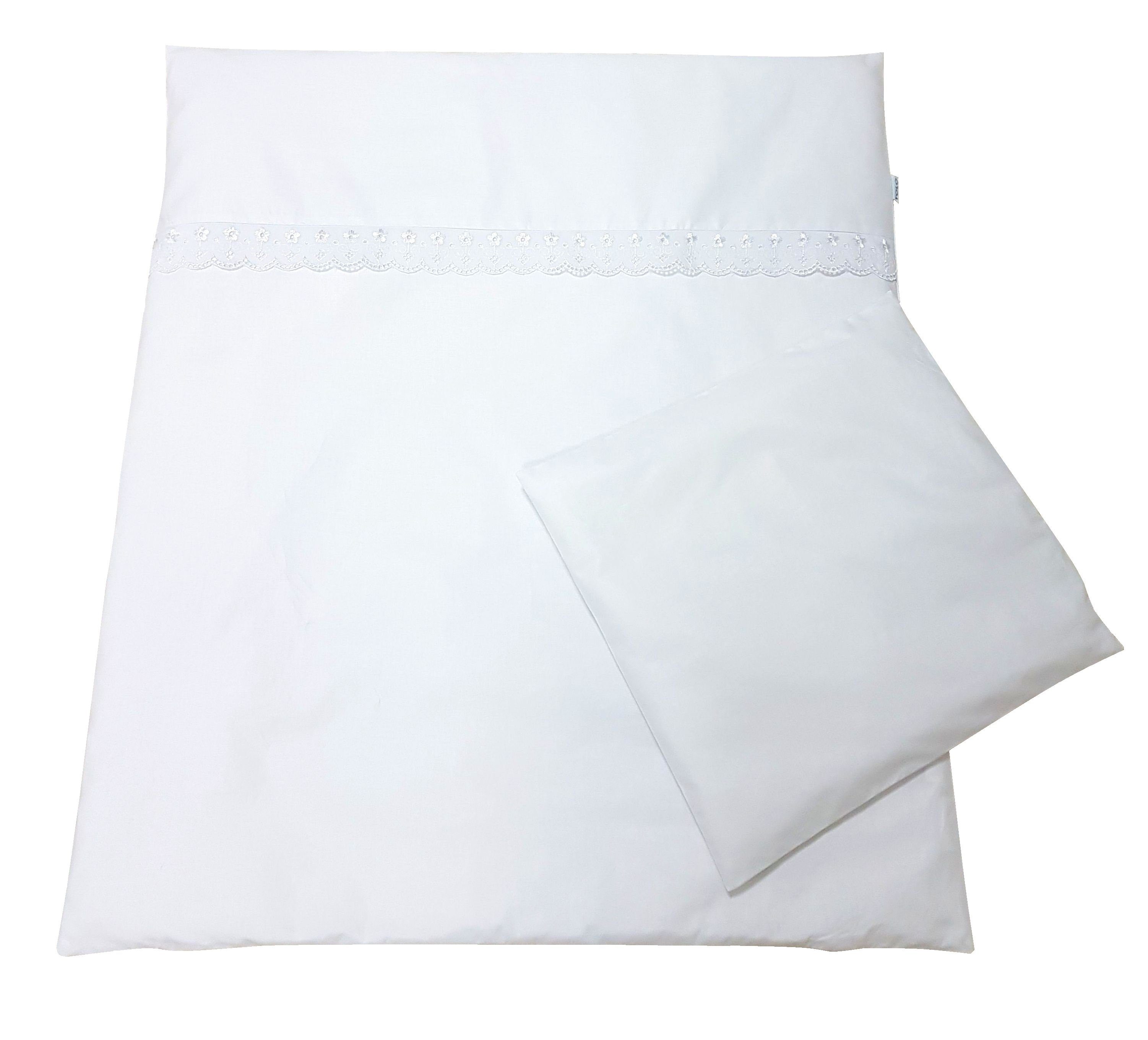 Babymajawelt Babybettwäsche Baby Bettwäsche 2 tlg. Romantic 80x80 + 35x40cm günstig online kaufen