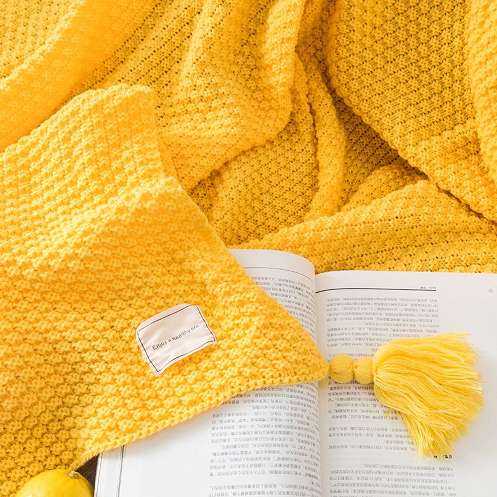 Wohndecke Weich Wohndecke, Sofa Kuscheldecke Flauschig,Sofa Decken, BTTO, Decke für Couch Weich und Warm