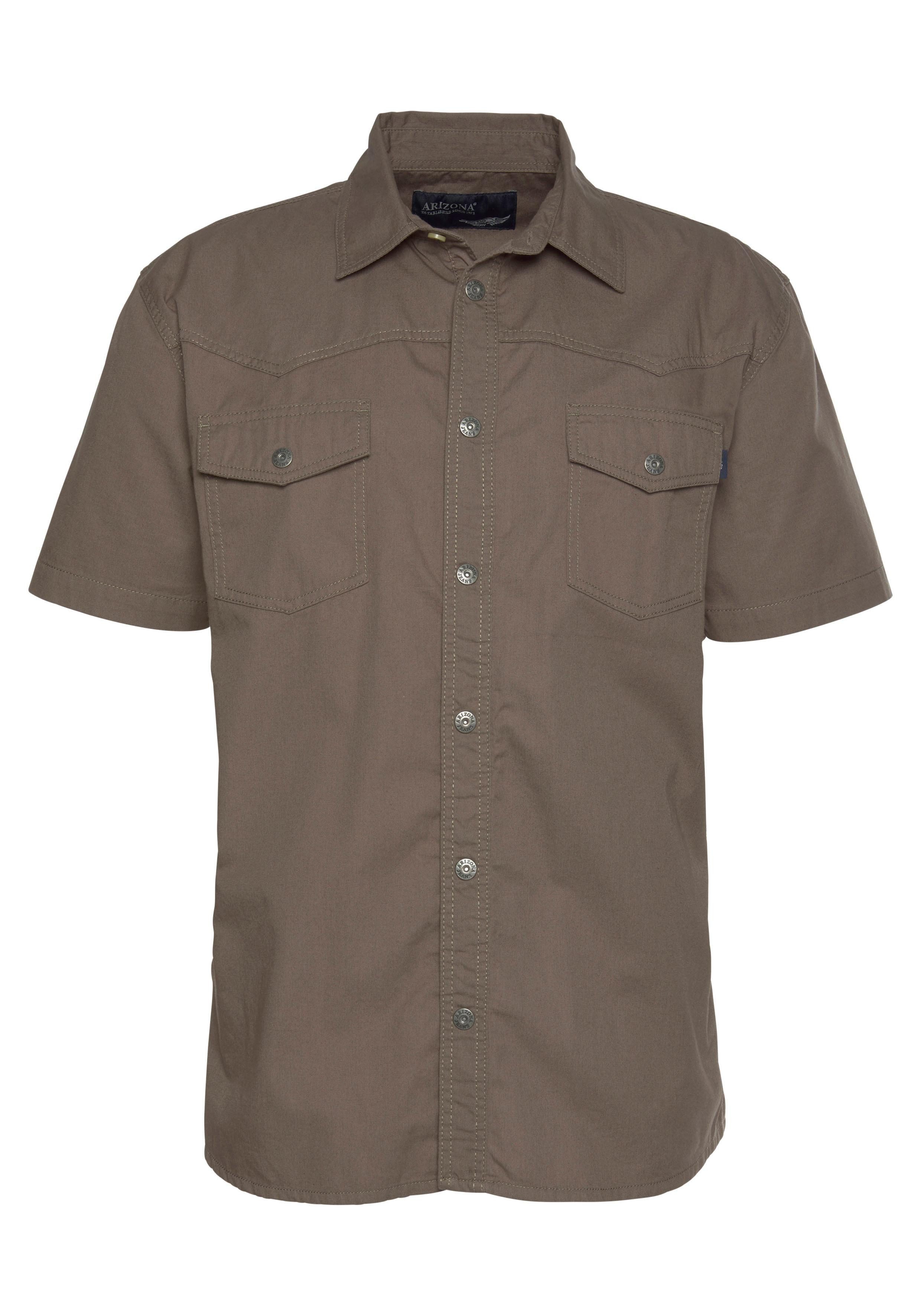 Arizona Kurzarmhemd im Western-Stil. Reduzierter Preis € 24,99. Unverbindliche Preisempfehlung € 29,99