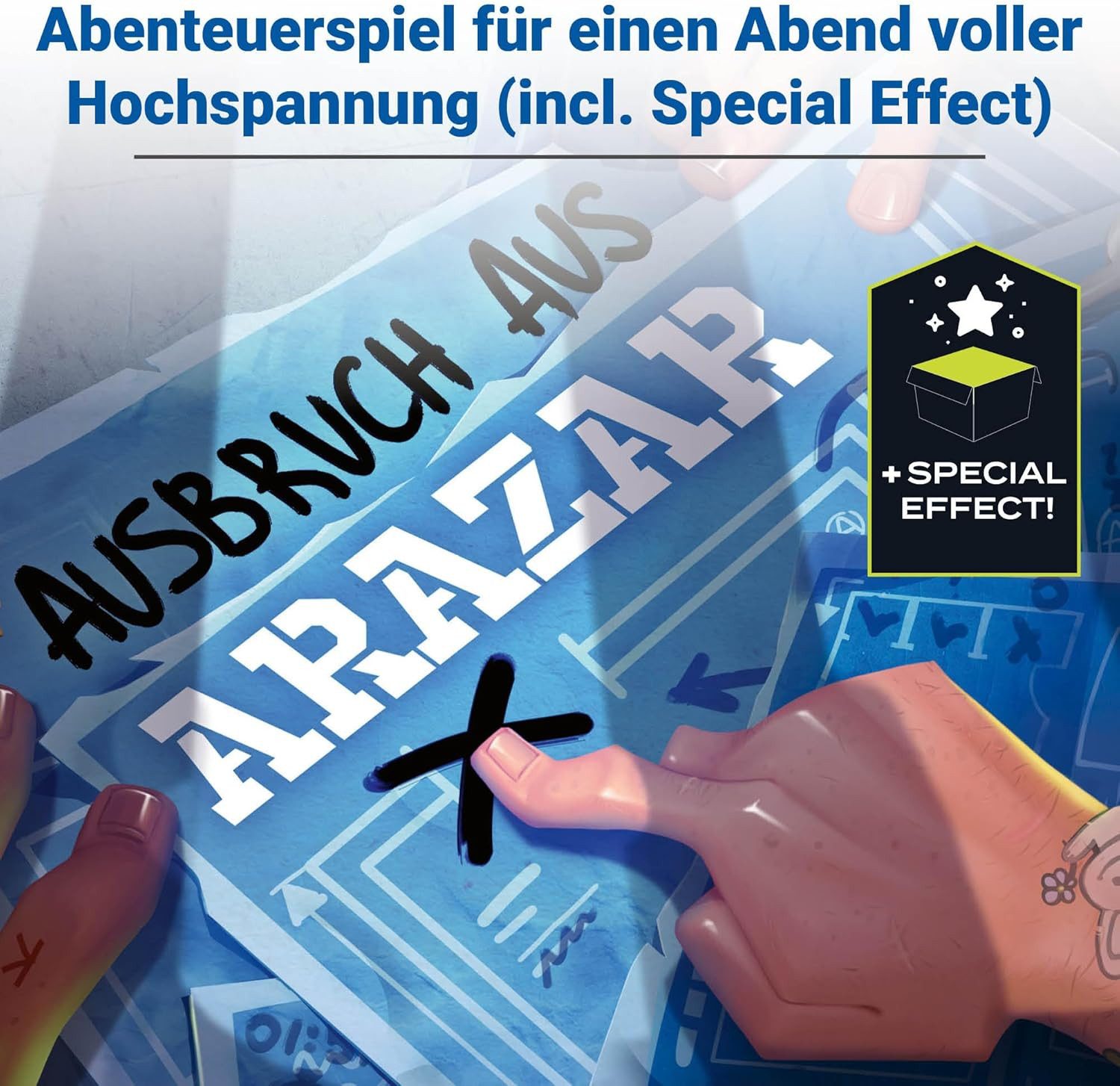 Ravensburger Spiel Ravensburger 27365 Mystery Games Der Ausbruch aus Arazar 14+