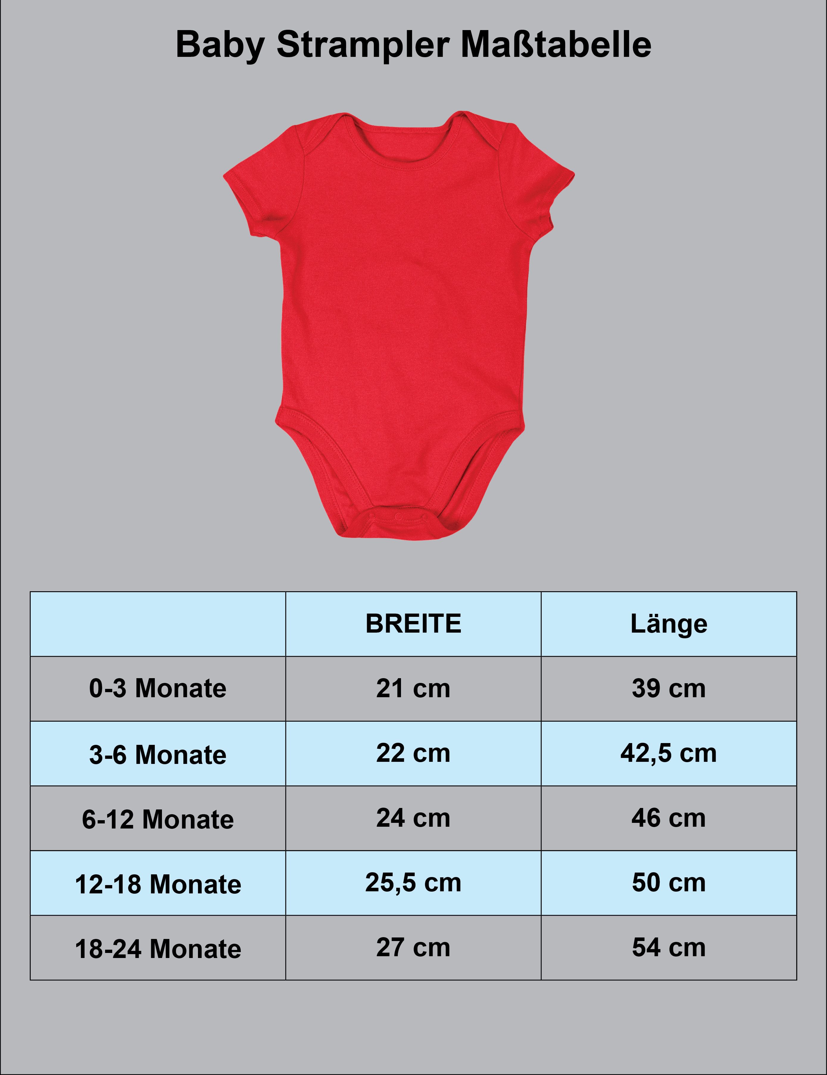 Youth Designz Kurzarmbody Polen Kinder Baby Body Strampler mit trendigem Motiv