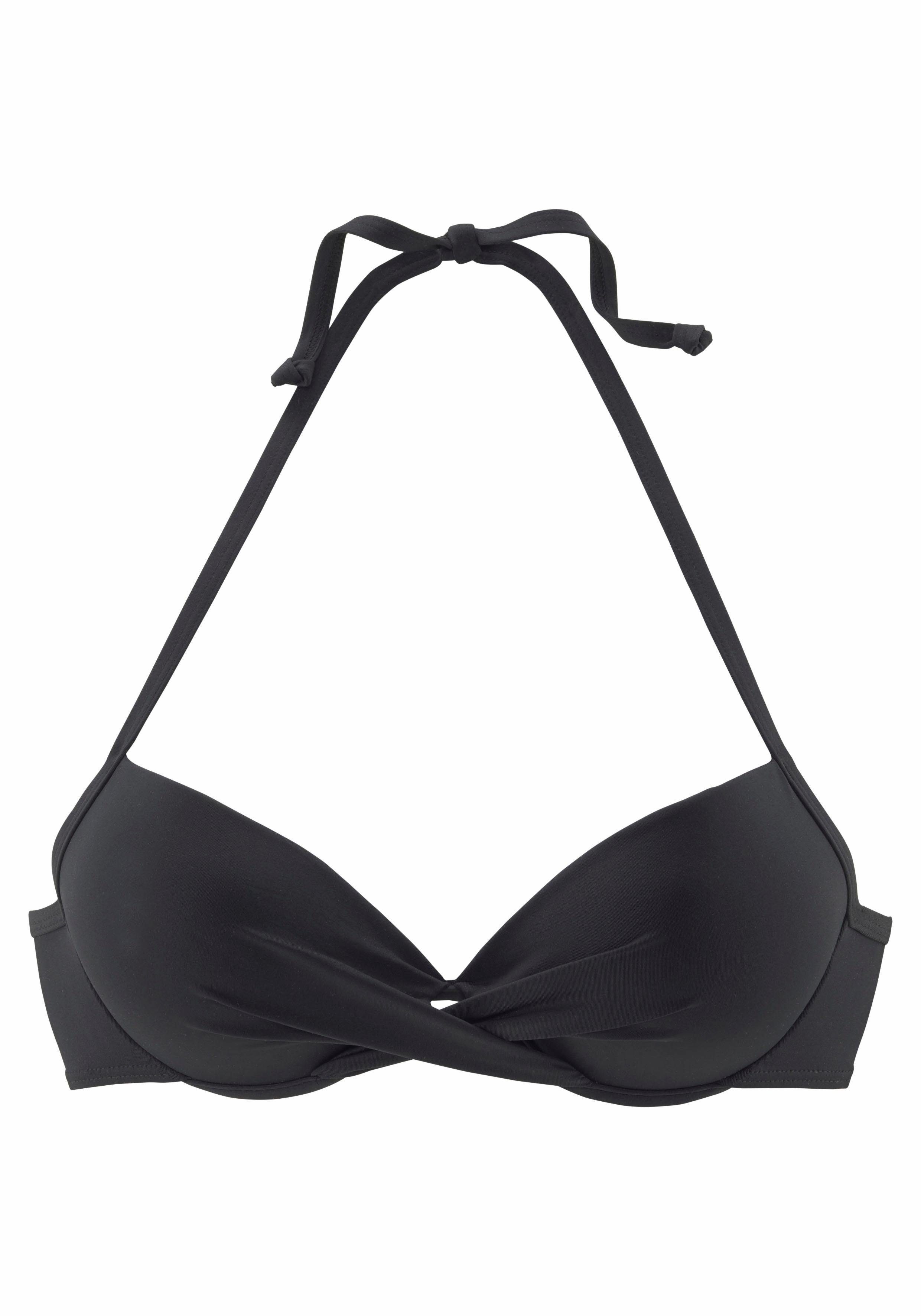 s.Oliver Push-Up-Bikini-Top Spain, in Wickeloptik günstig online kaufen