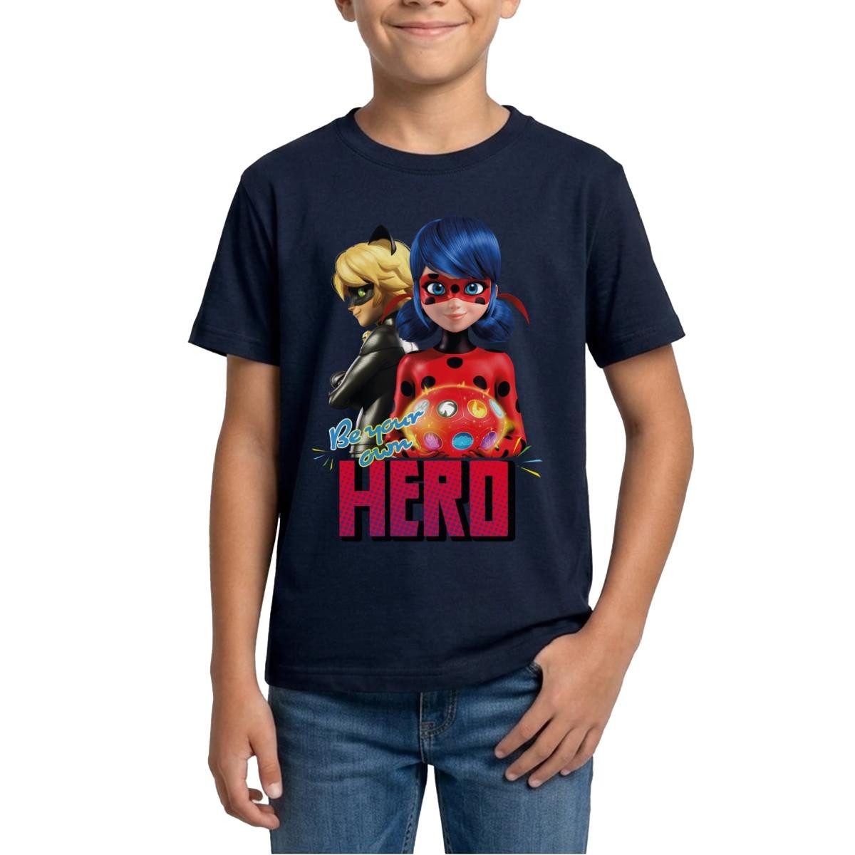 T-Shirt Miraculous Be Your Own Hero Teenager T-Shirt