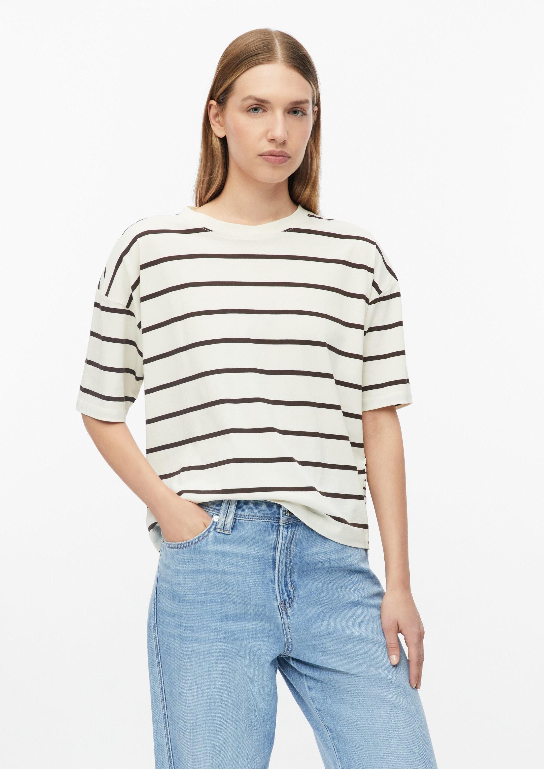 s.Oliver Kurzarmshirt T-Shirt Streifenmix-T-Shirt im Relaxed Fit