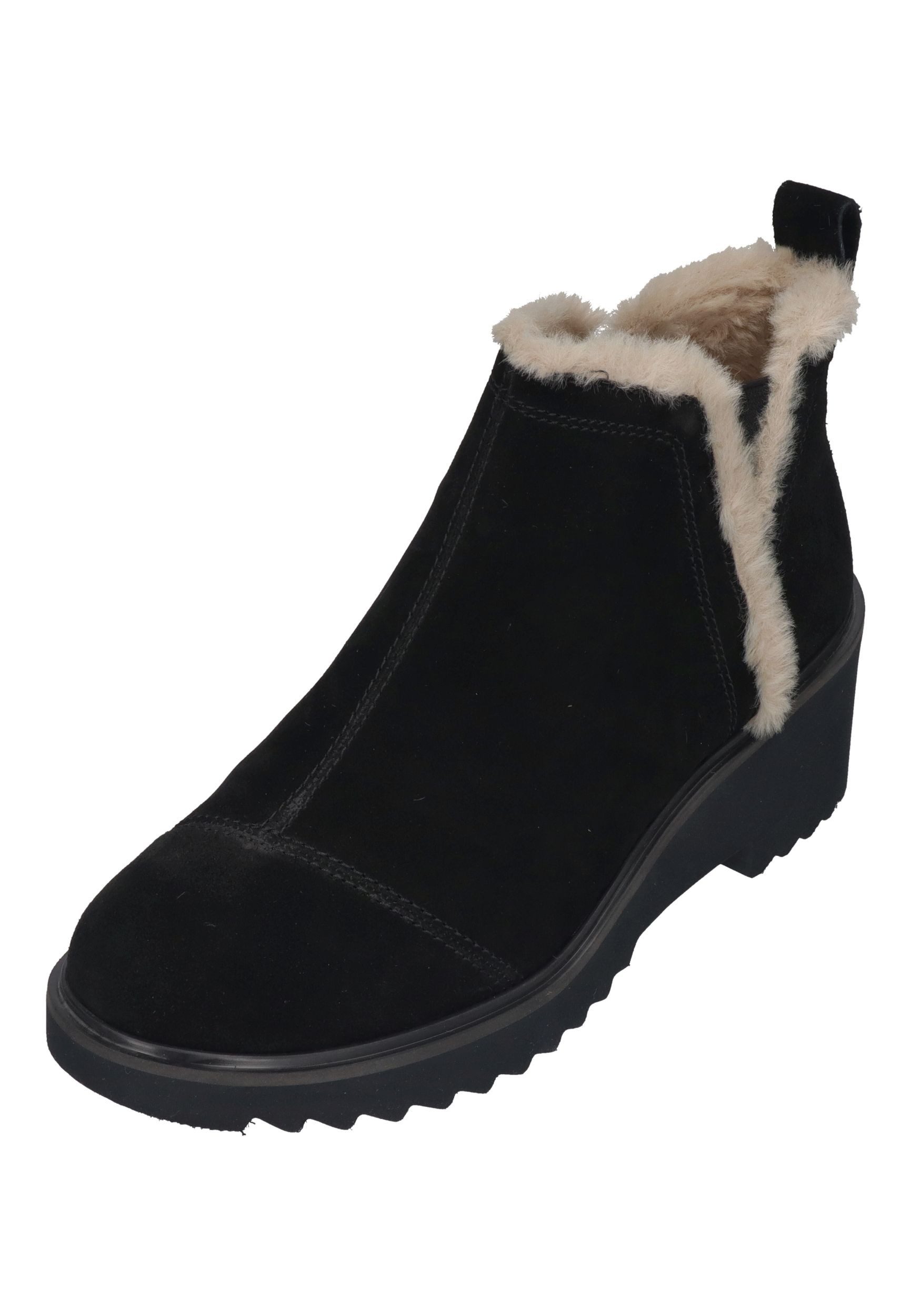 TOMS MAUDE FAUX Stiefelette Black Suede